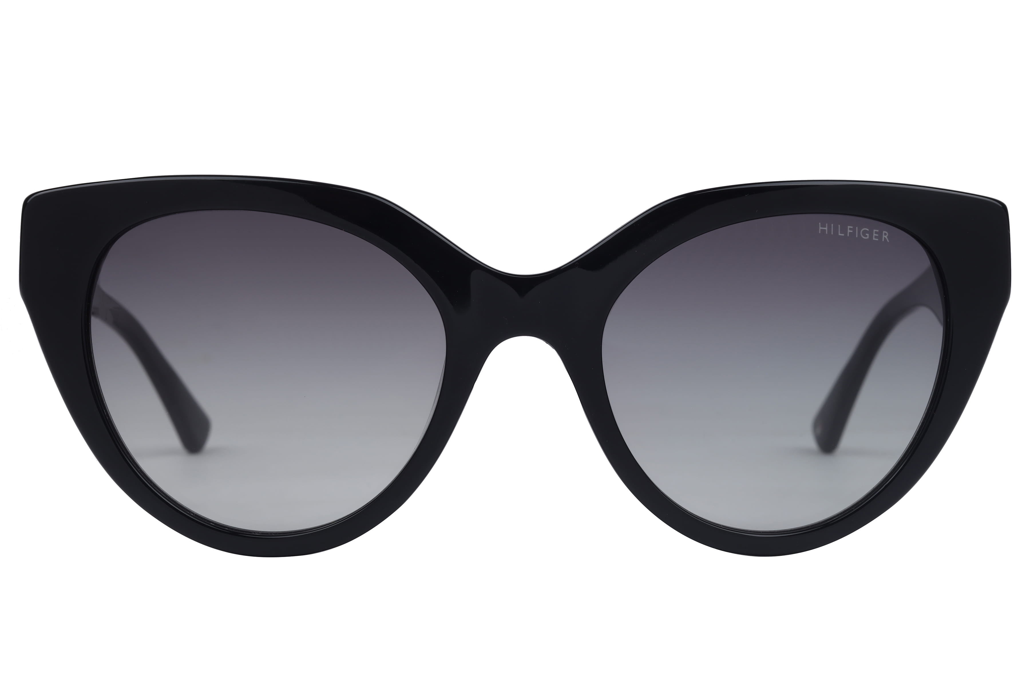 Tommy Hilfiger TH2663 Sunglass Black Female Full Shell Sunglass — Black frame — view 2