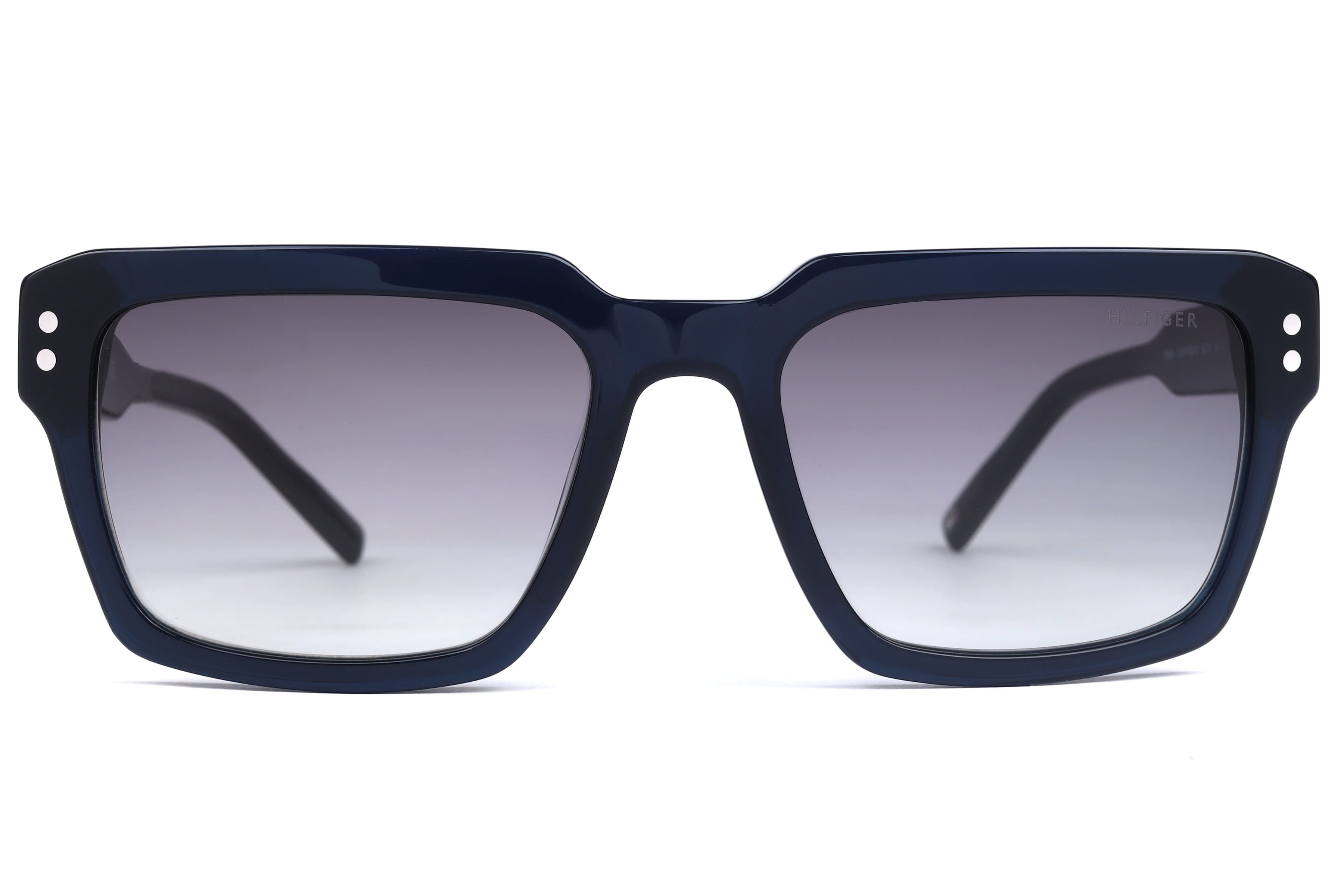 Tommy Hilfiger TH8008 Sunglass Blue Unisex Full Shell — Blue frame
