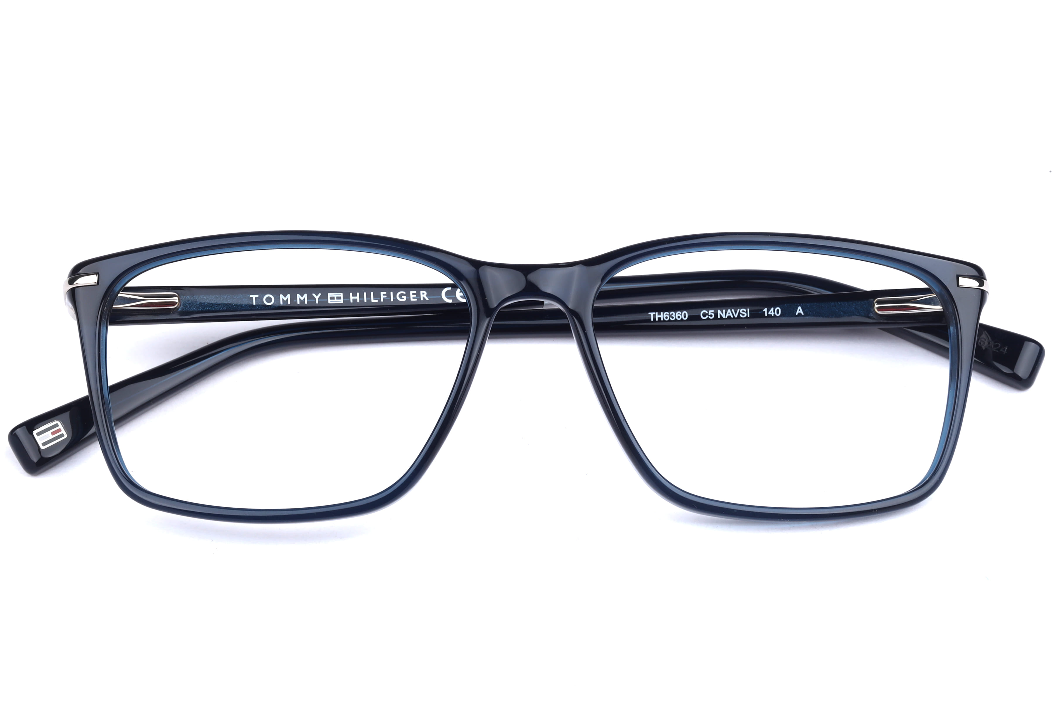 Tommy Hilfiger TH6360 Frame Blue Unisex Full Shell Frame — Blue frame — view 4