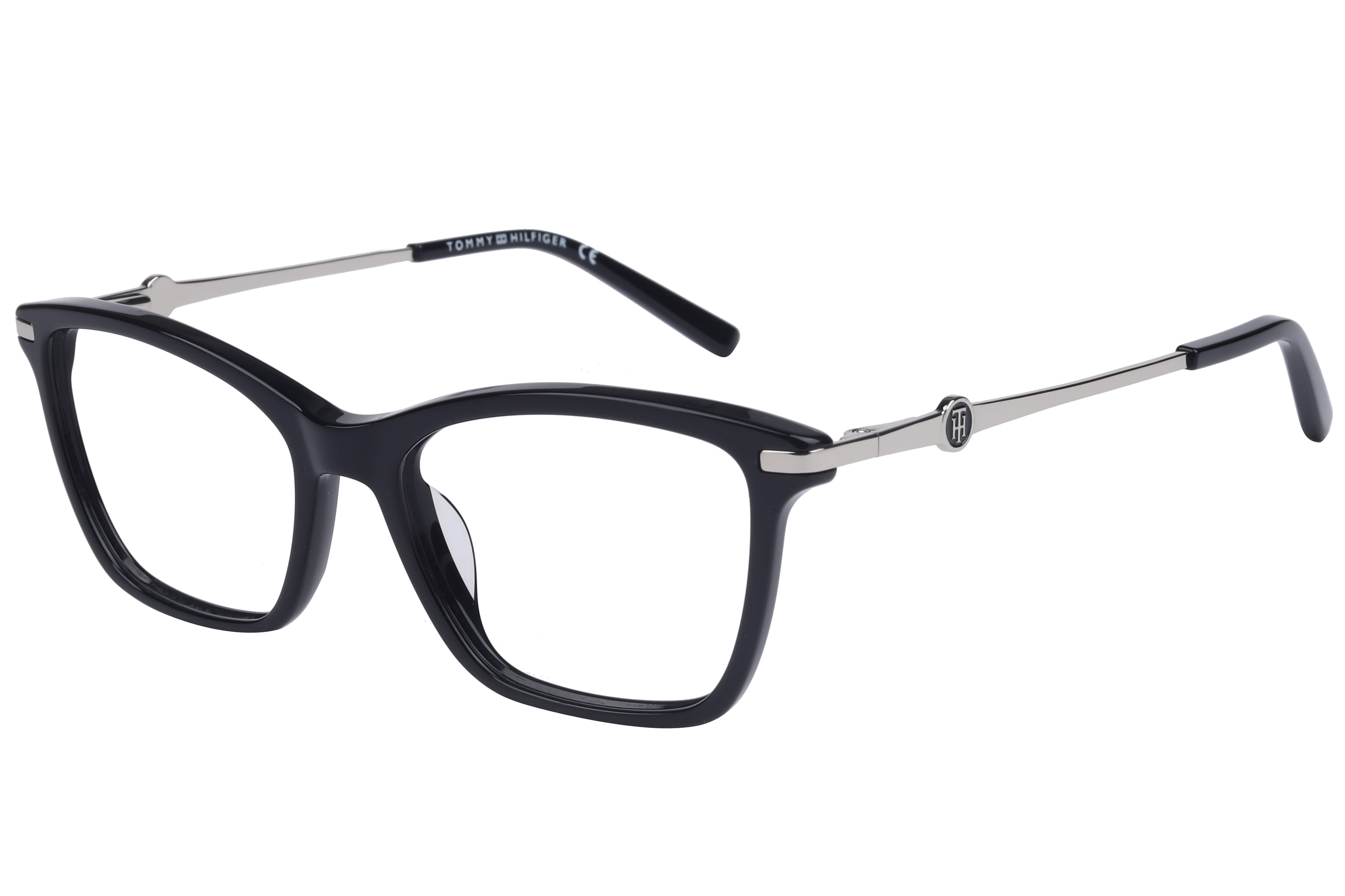 Tommy Hilfiger TH6291 Frame Black Female Full Metal Frame — Black frame — view 1