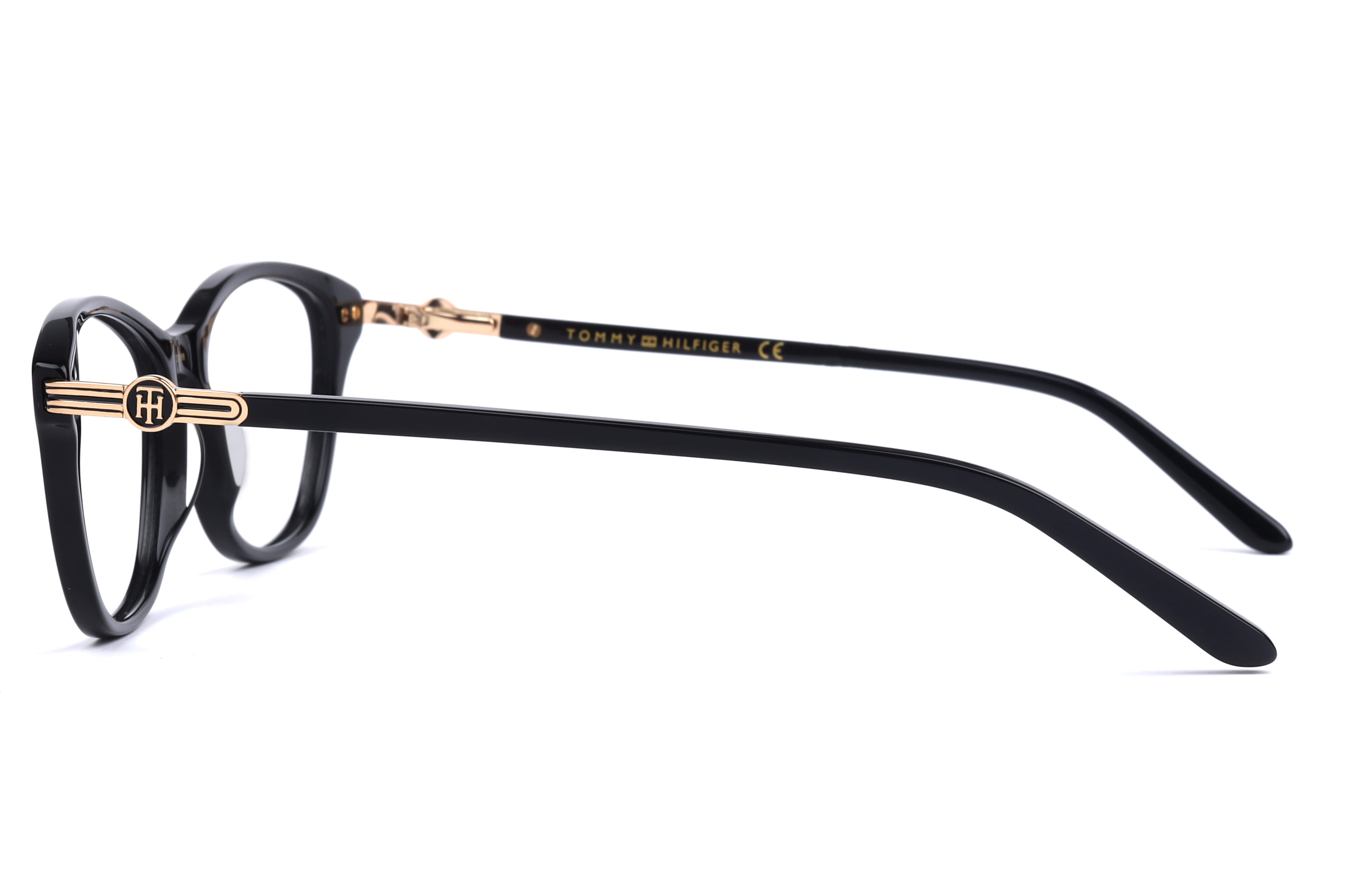 Tommy Hilfiger TH6365 Frame Black Female Full Metal Frame — Black frame — view 3