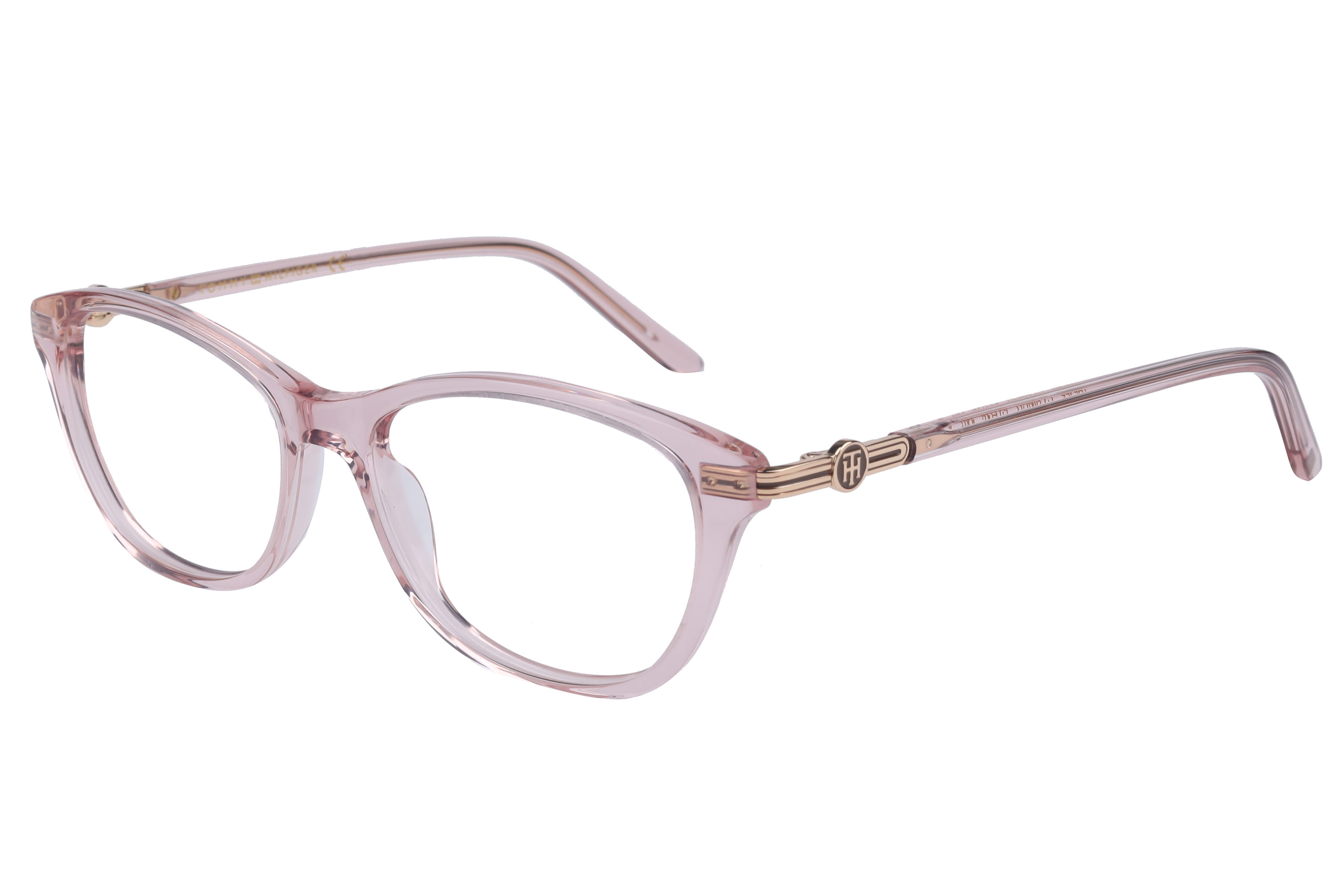 Tommy Hilfiger TH6365 Frame Transparent Pink Female Full Met Frame — Transparent Pink frame — view 1