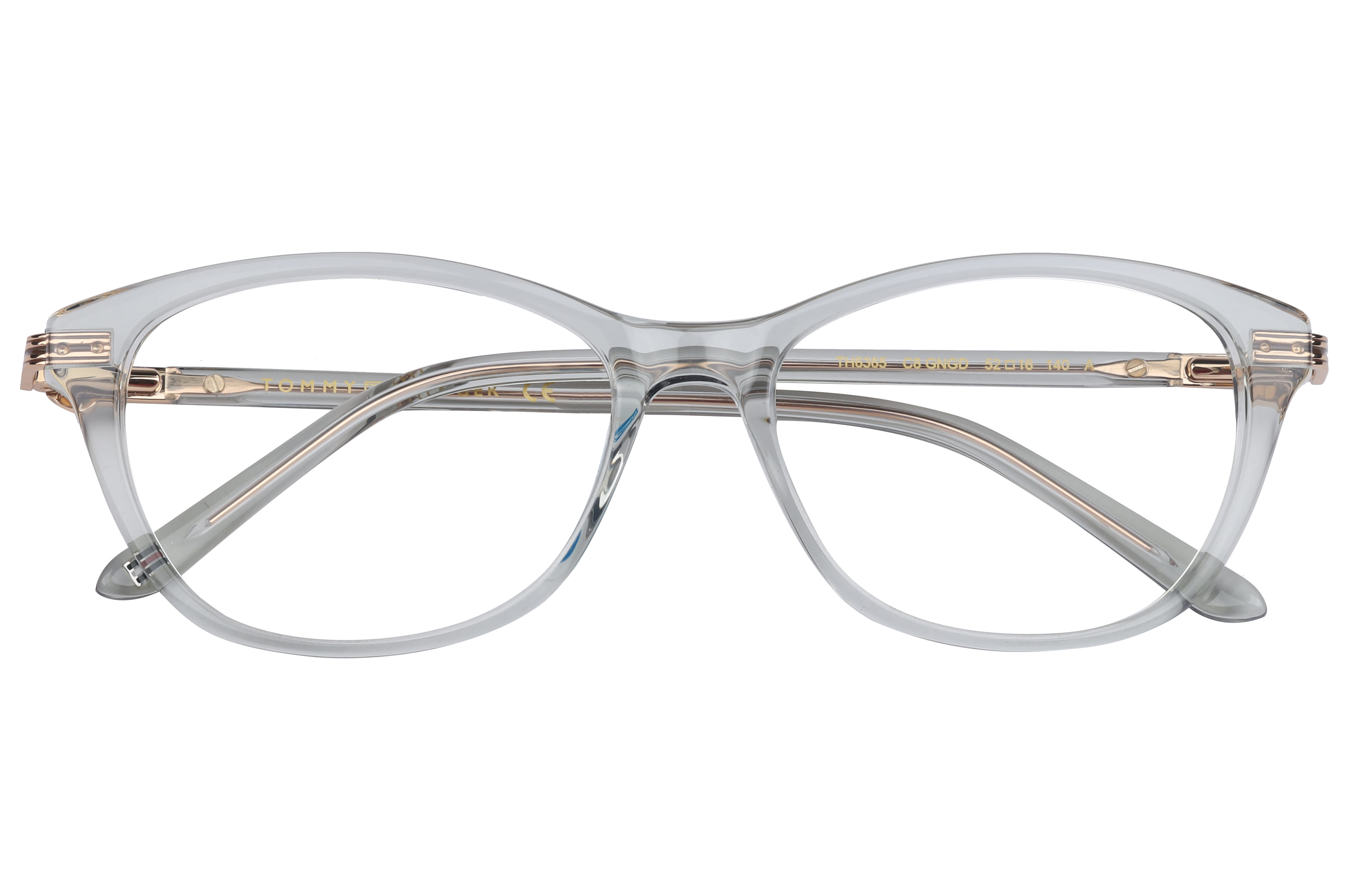 Tommy Hilfiger TH6365 Frame Transparent Green Female Full Me Frame — Transparent Green frame — view 4