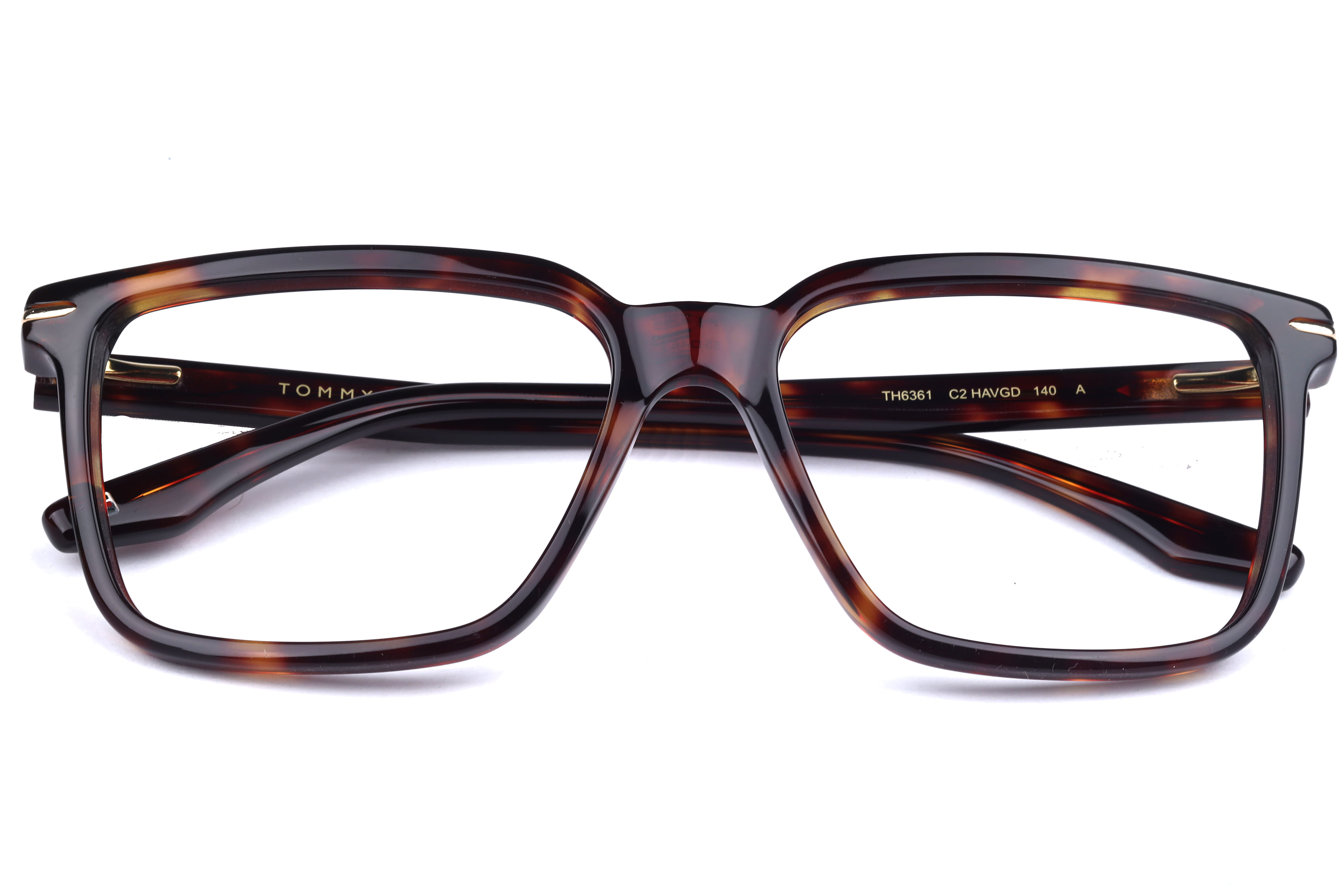 Tommy Hilfiger TH6361 Frame Havana Male Full Shell Frame — Havana frame — view 4