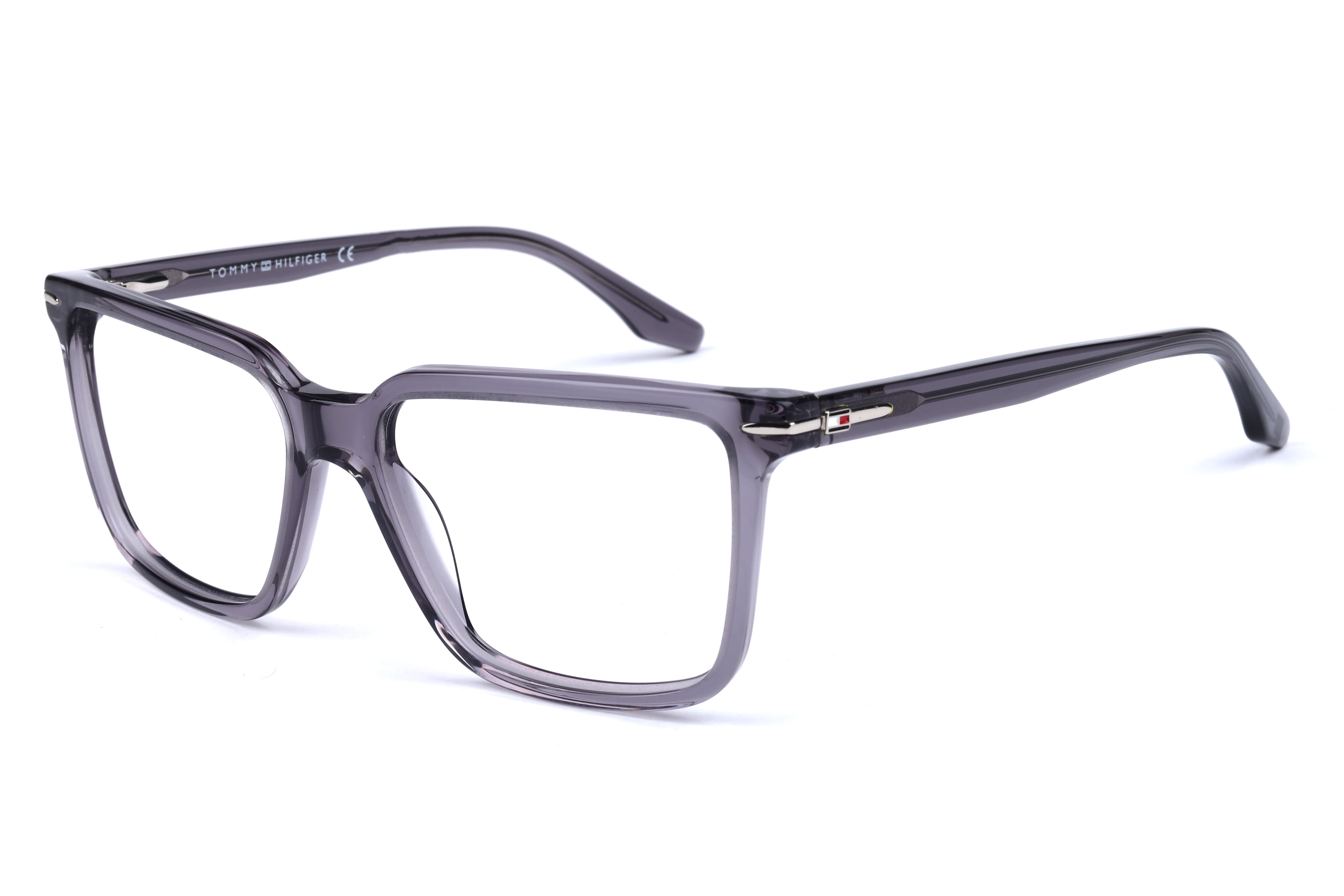 Tommy Hilfiger TH6361 Frame Transparent Grey Male Full Shell Frame — Transparent Grey frame — view 1