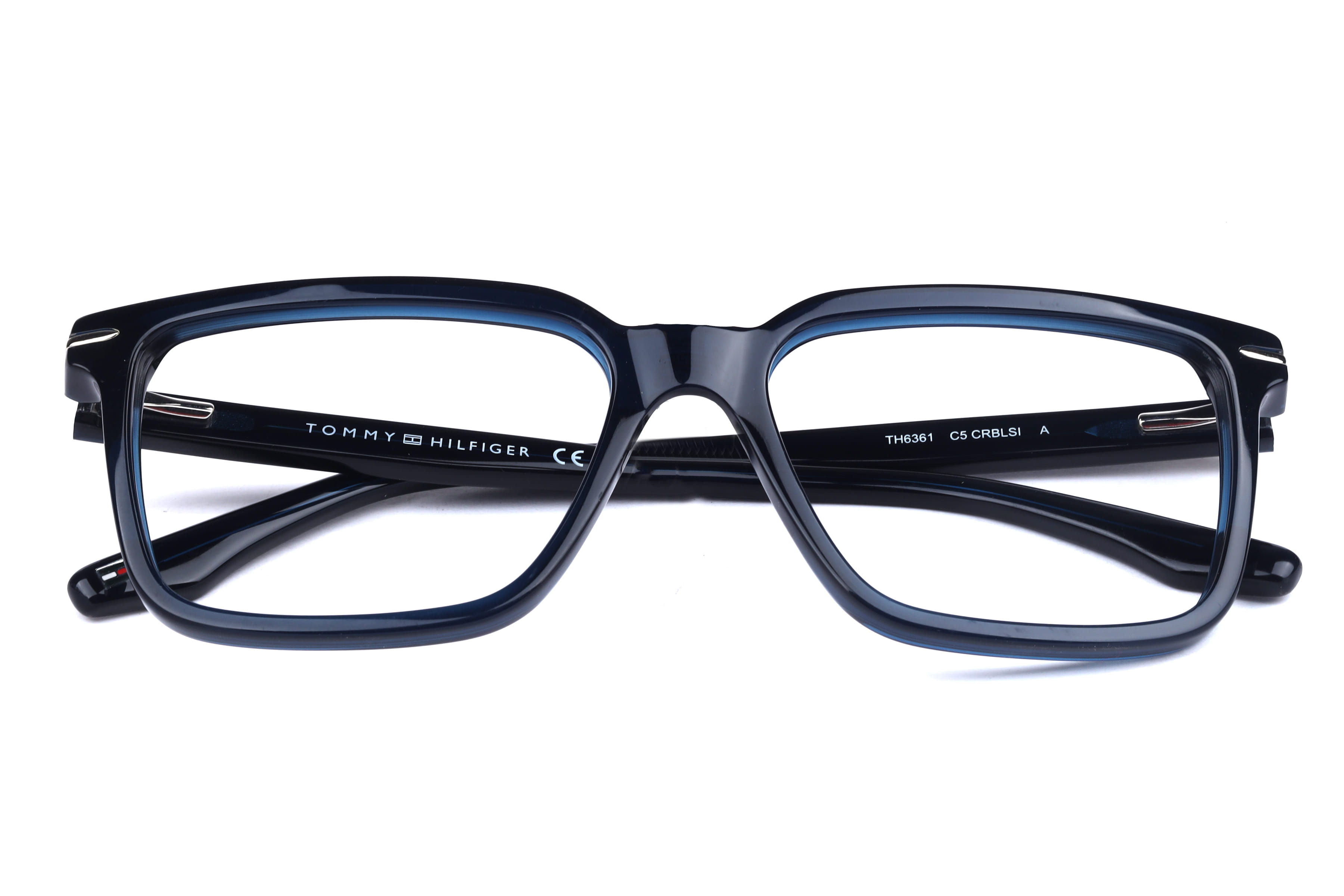Tommy Hilfiger TH6361 Frame Blue Male Full Shell Frame — Blue frame — view 4