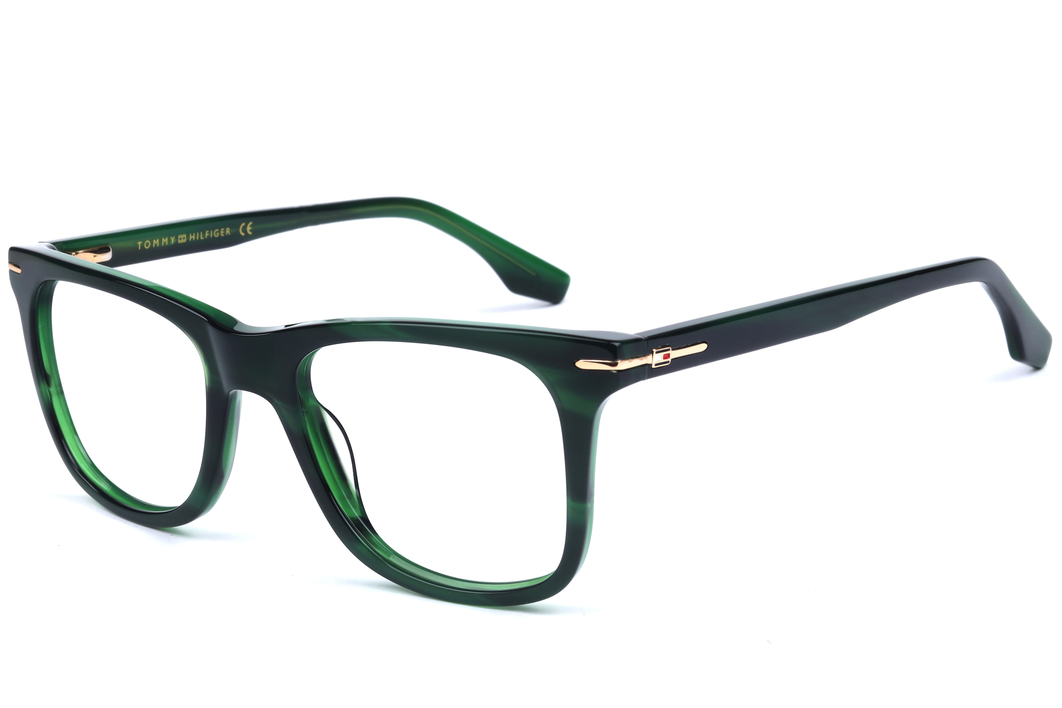 Tommy Hilfiger TH6344 Frame Green Male Full Shell Frame — Green frame — view 1