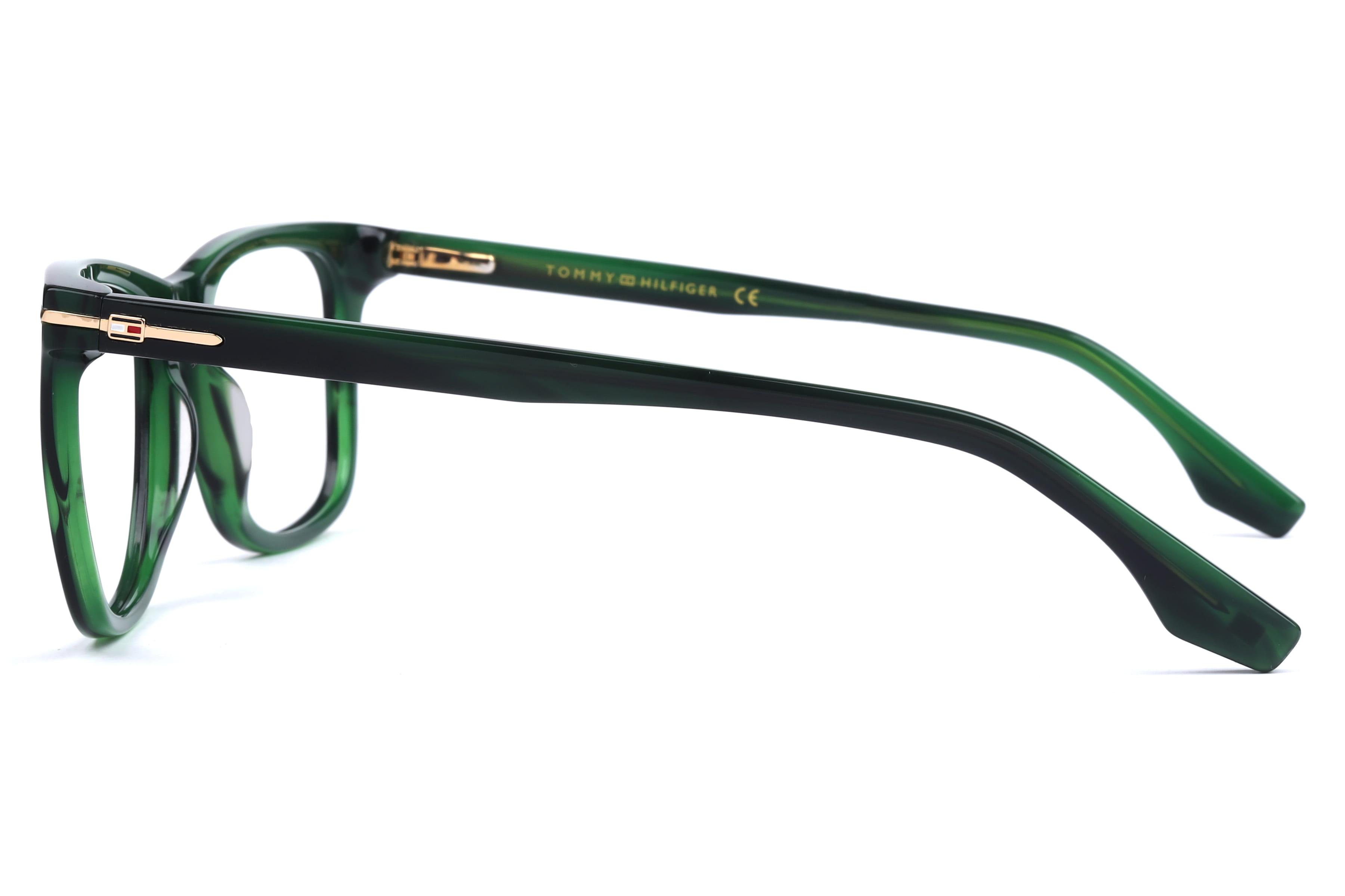 Tommy Hilfiger TH6344 Frame Green Male Full Shell Frame — Green frame — view 3