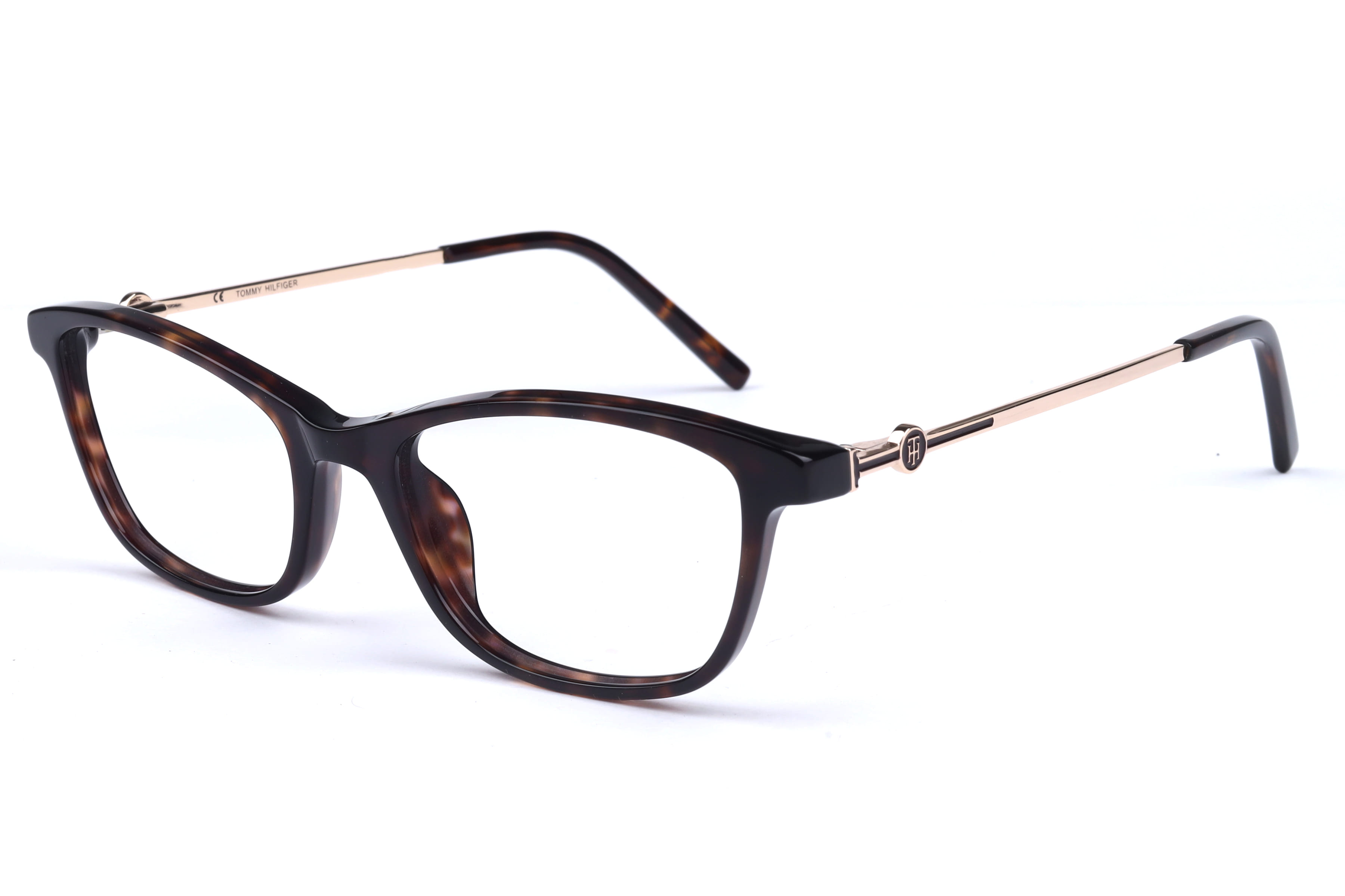 Tommy Hilfiger TH4427 Frame Havana Female Full Metal Frame — Havana frame — view 1