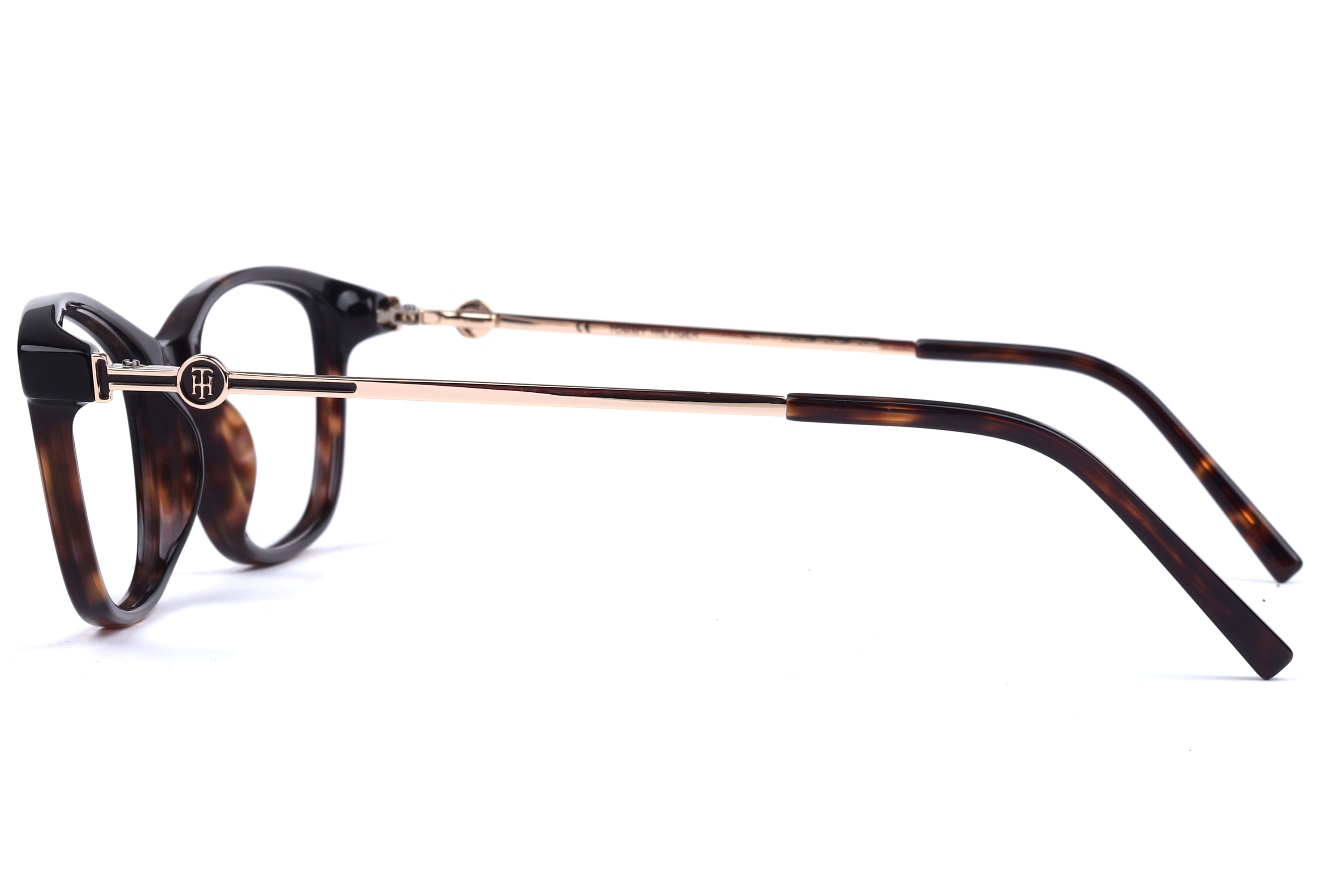 Tommy Hilfiger TH4427 Frame Havana Female Full Metal Frame — Havana frame — view 3