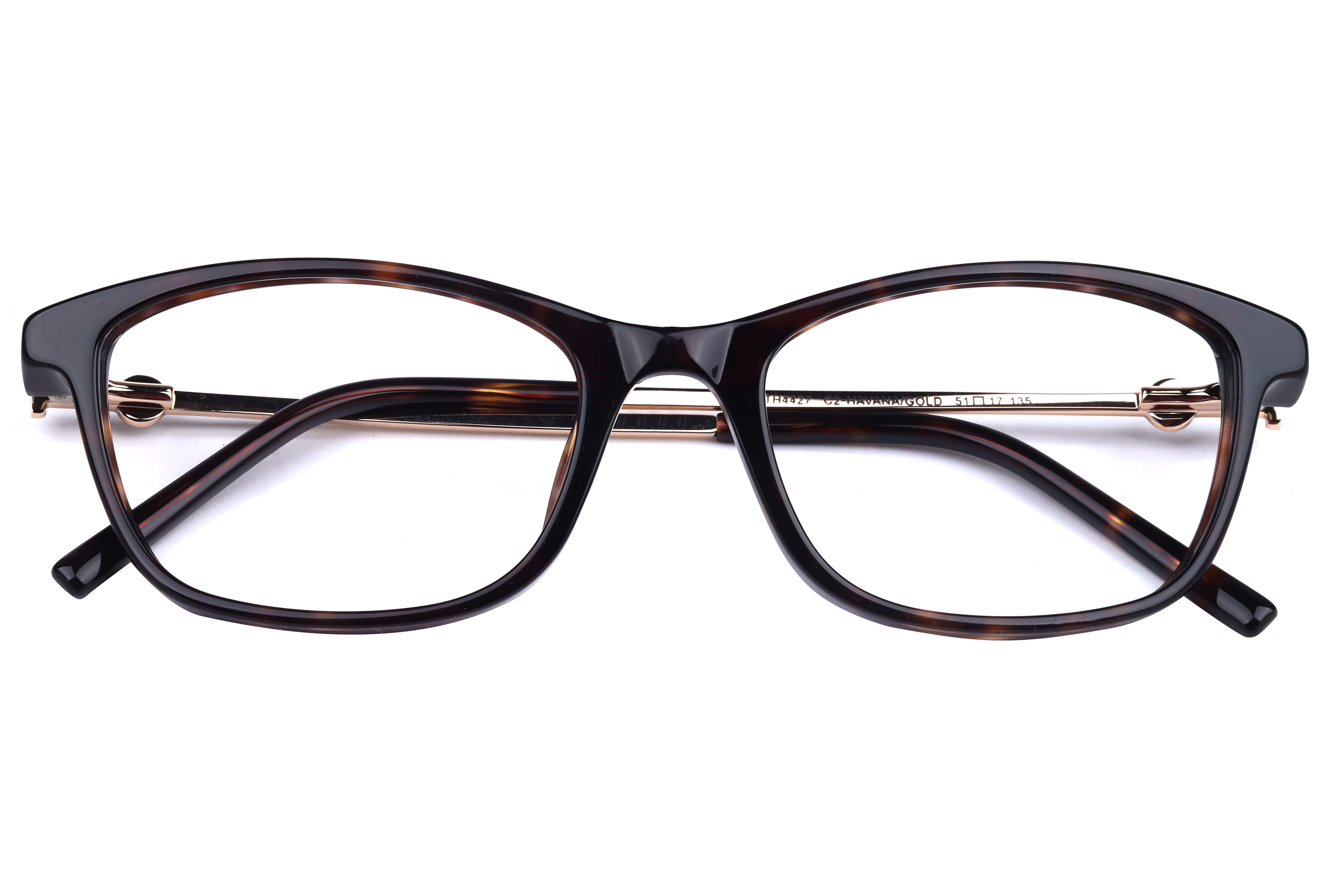 Tommy Hilfiger TH4427 Frame Havana Female Full Metal Frame — Havana frame — view 4