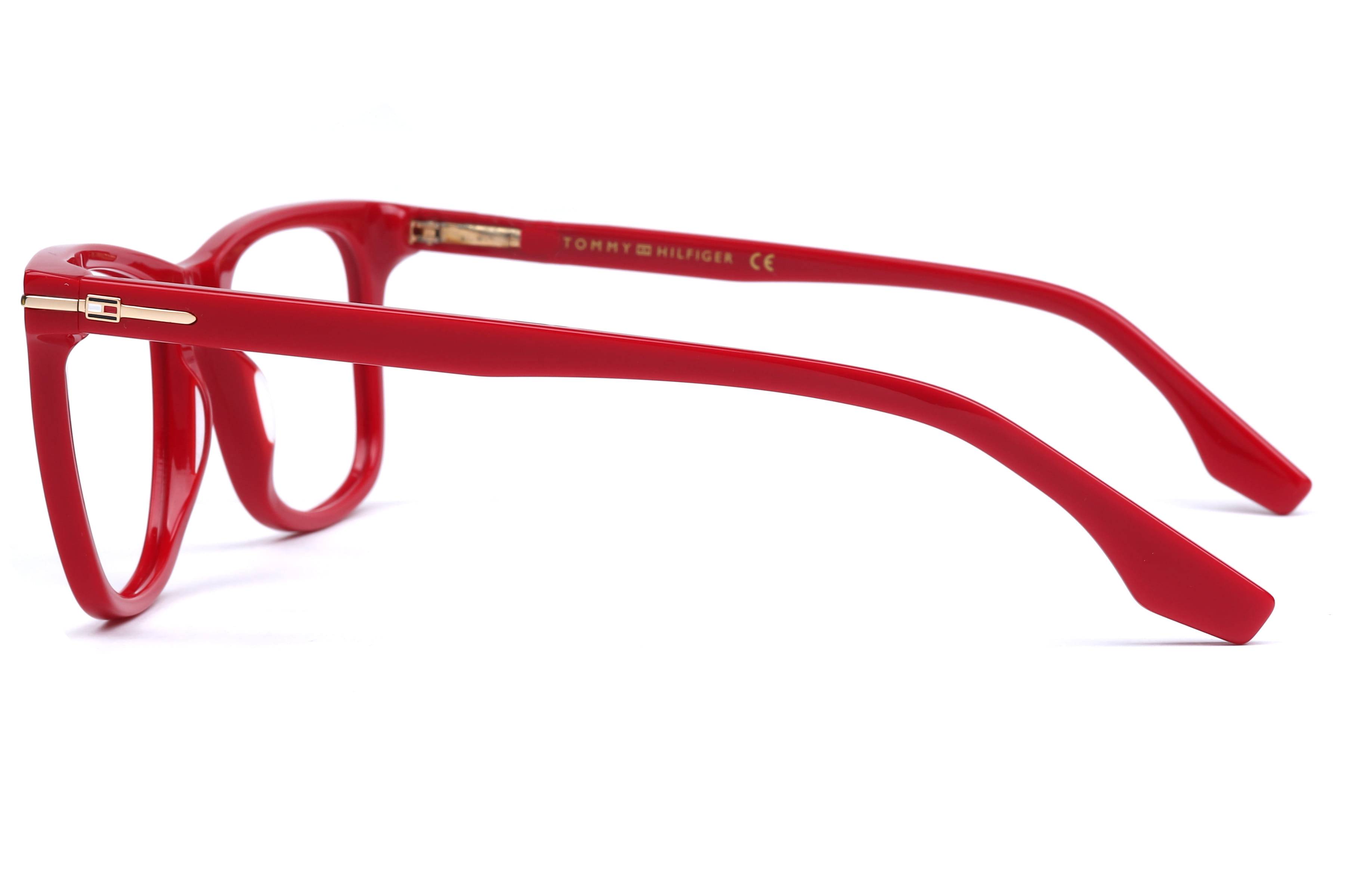 Tommy Hilfiger TH6344 Frame Red Male Full Shell Frame — Red frame — view 4