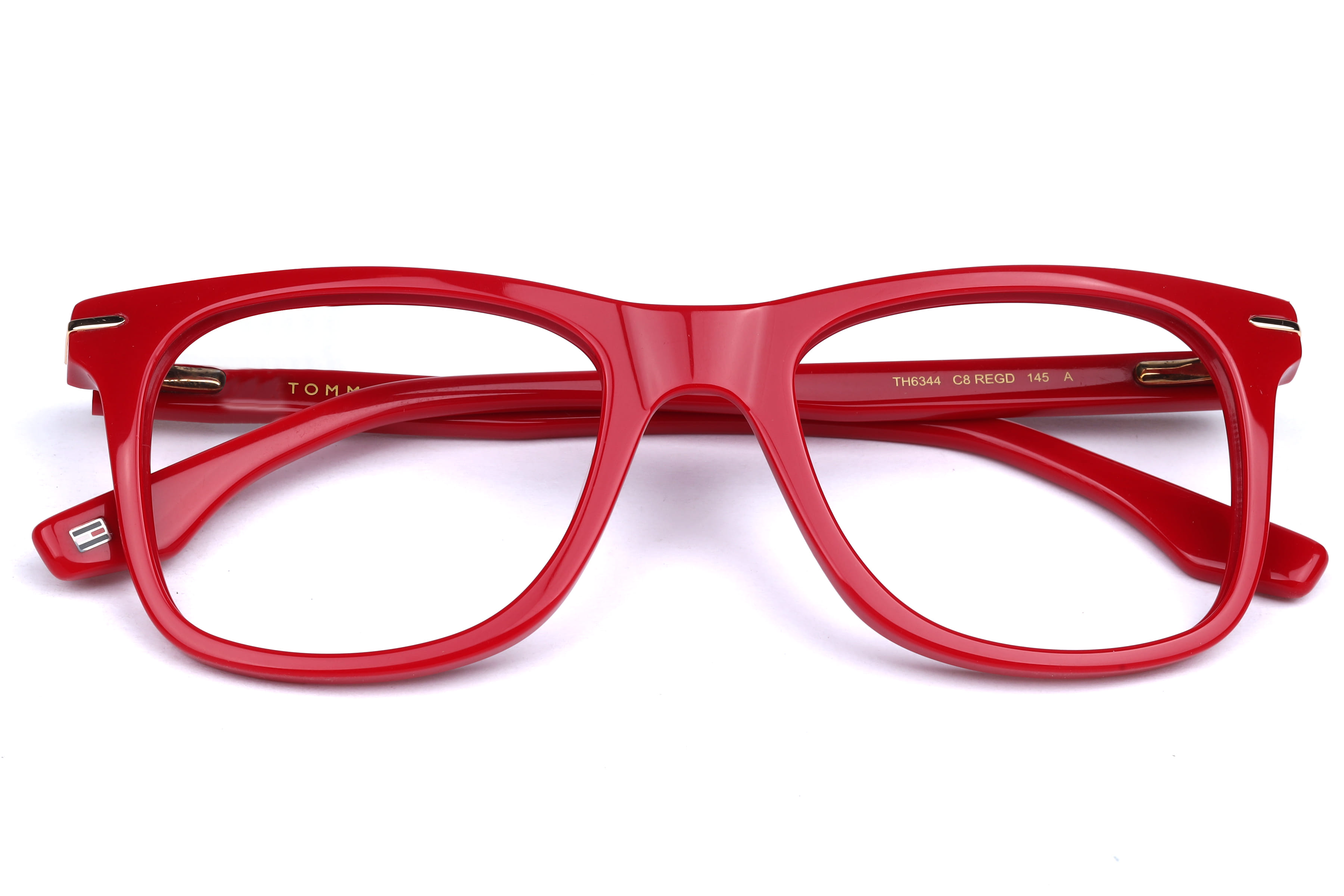 Tommy Hilfiger TH6344 Frame Red Male Full Shell Frame — Red frame — view 5