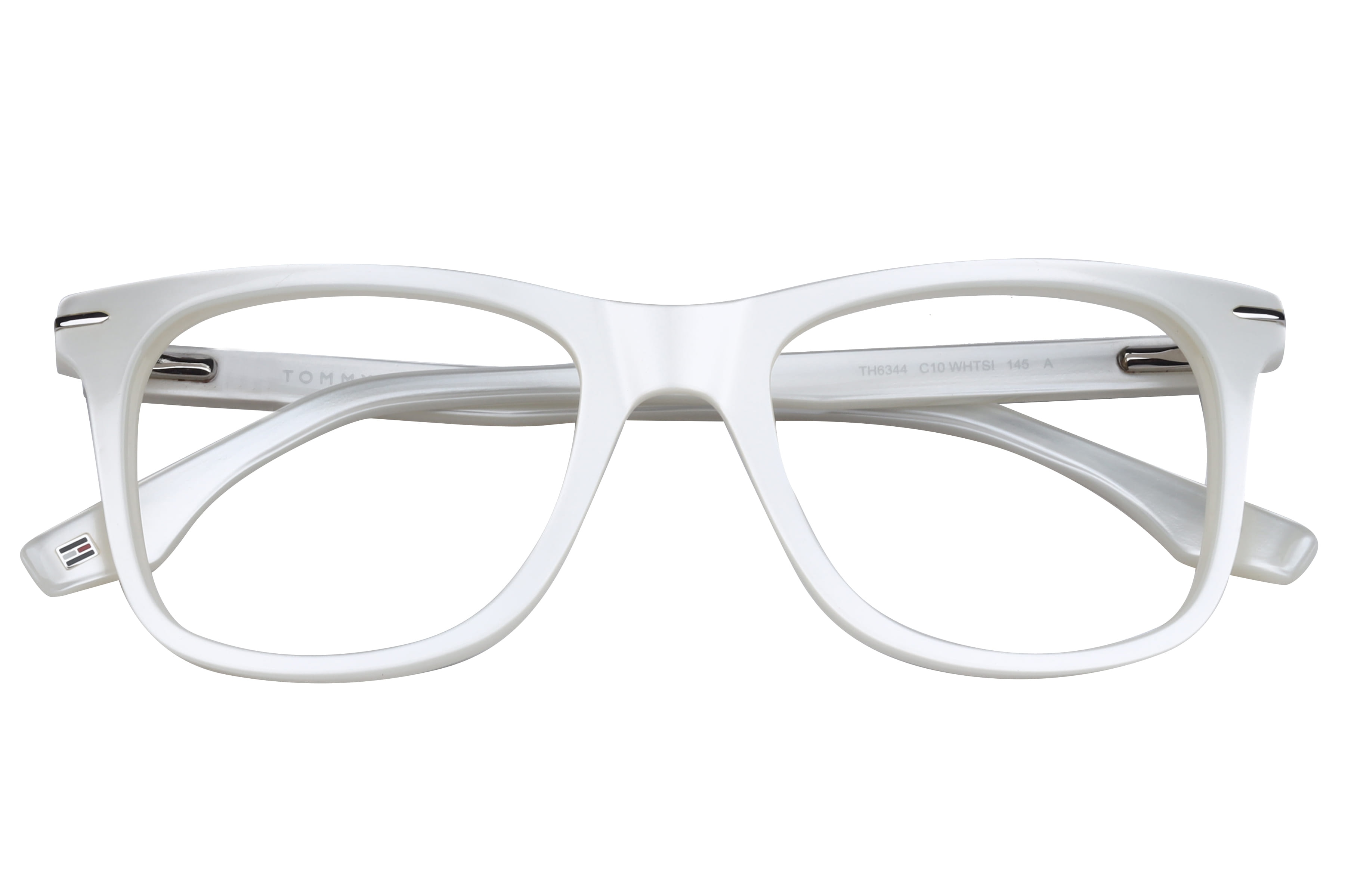 Tommy Hilfiger TH6344 Frame White Male Full Shell Frame — White frame — view 5