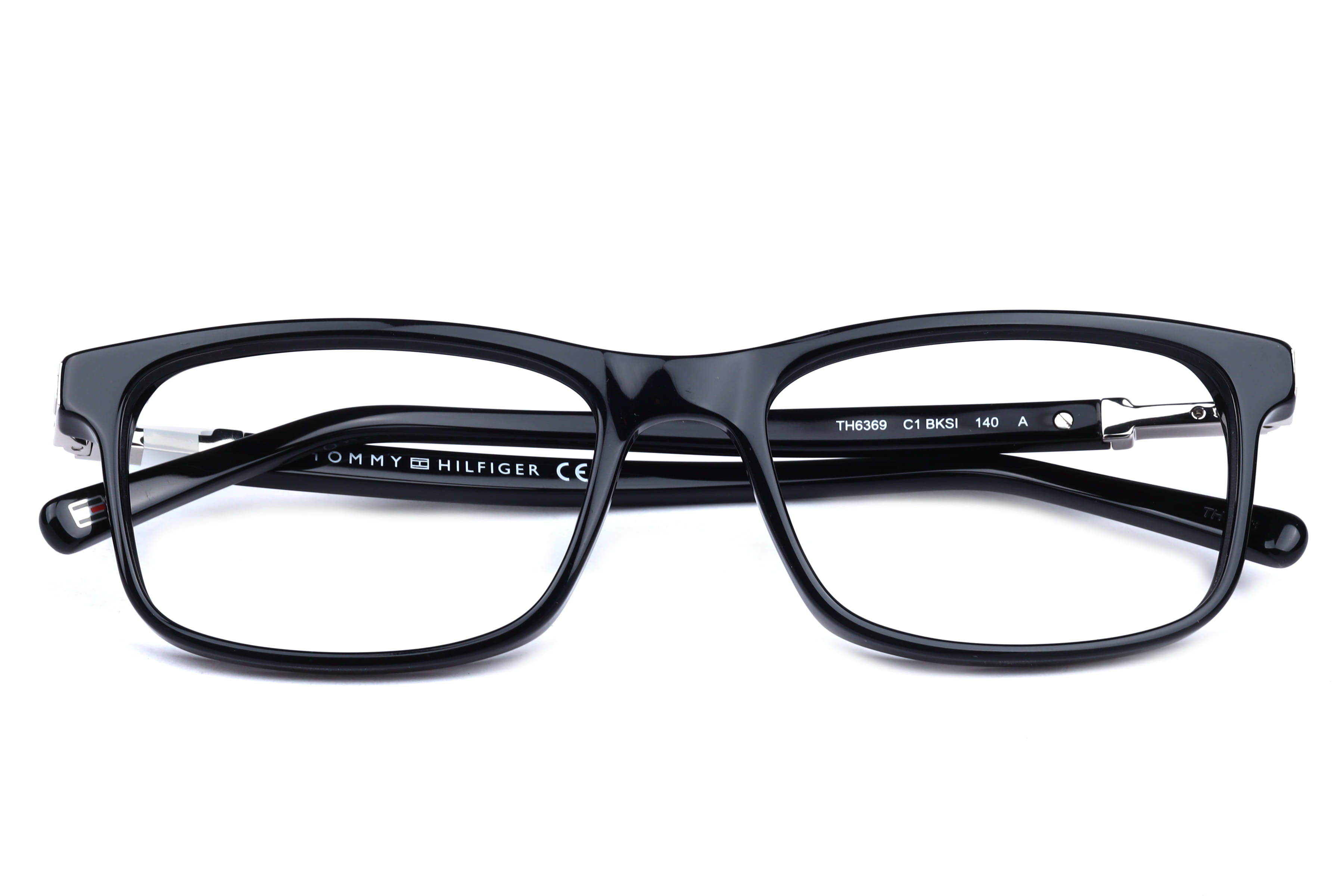 Tommy Hilfiger TH6369 Frame Black Unisex Full Metal Frame — Black frame — view 5