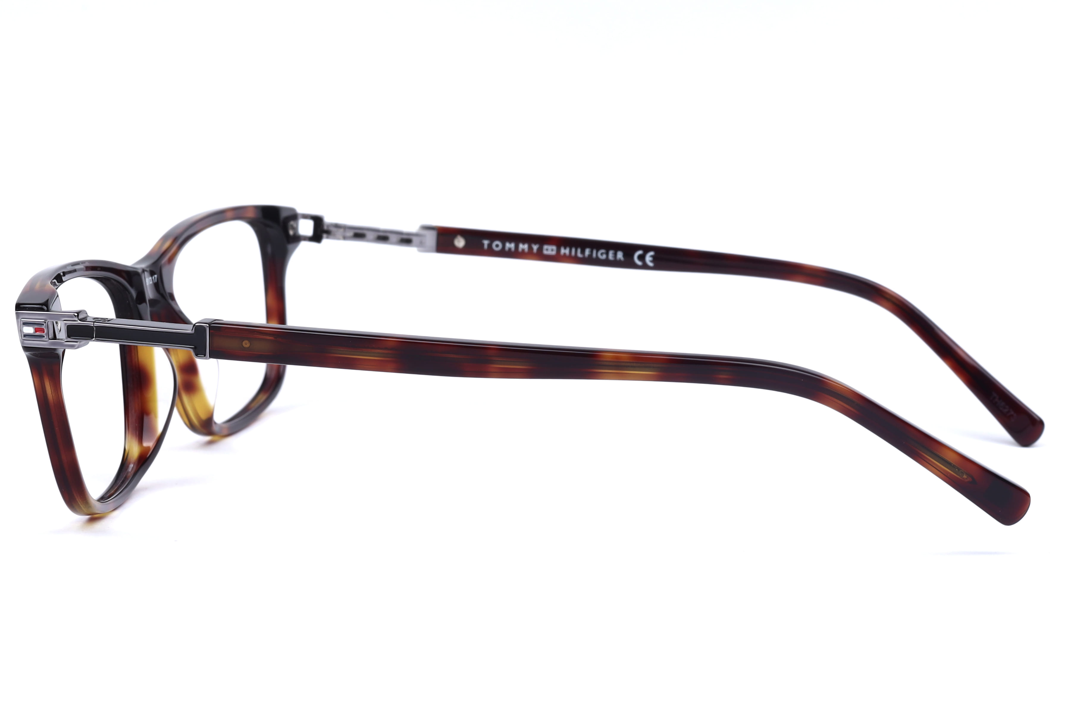 Tommy Hilfiger TH6369 Frame Havana Unisex Full Metal Frame — Havana frame — view 4