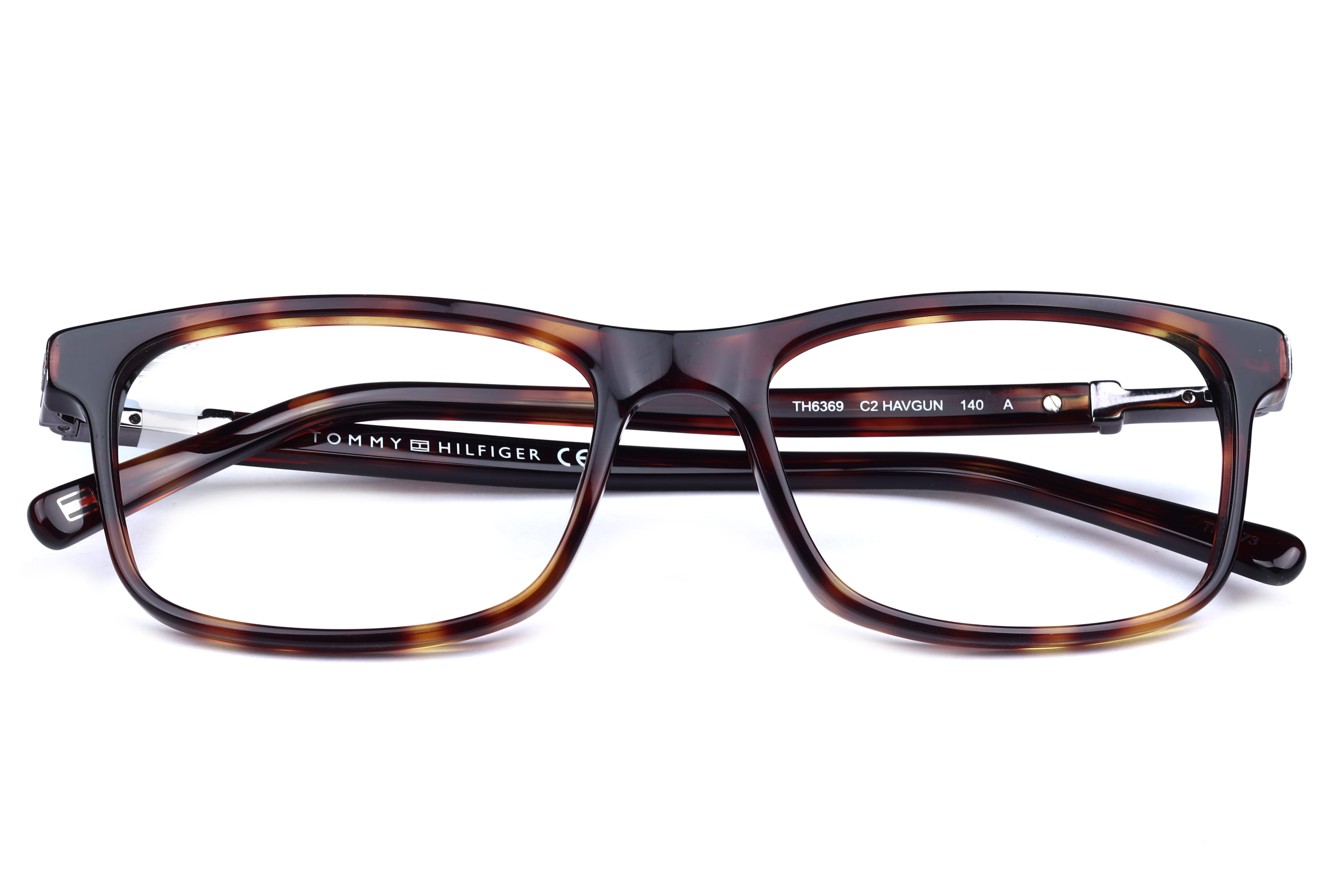 Tommy Hilfiger TH6369 Frame Havana Unisex Full Metal Frame — Havana frame — view 5