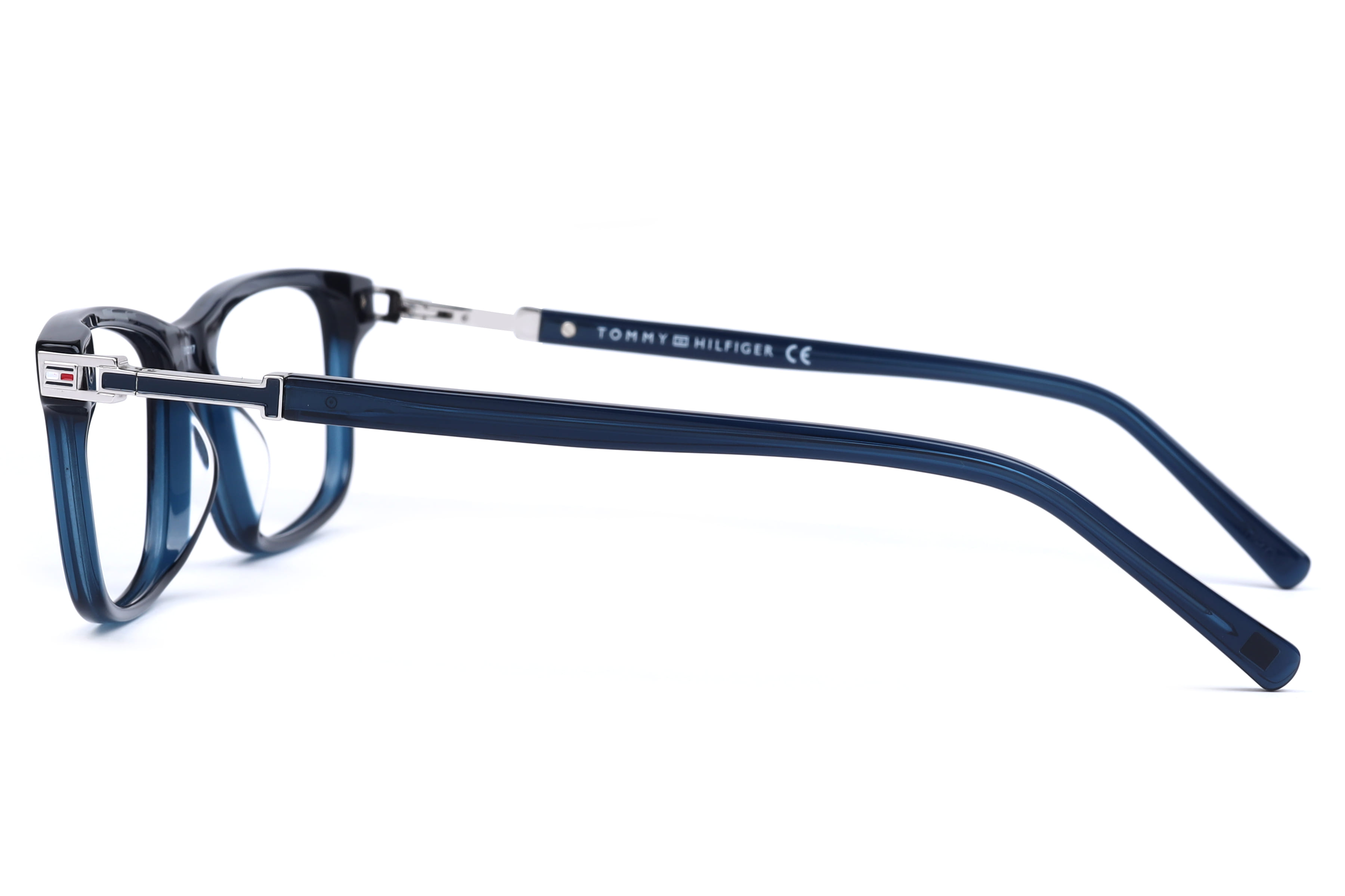 Tommy Hilfiger TH6369 Frame Blue Unisex Full Metal Frame — Blue frame — view 4