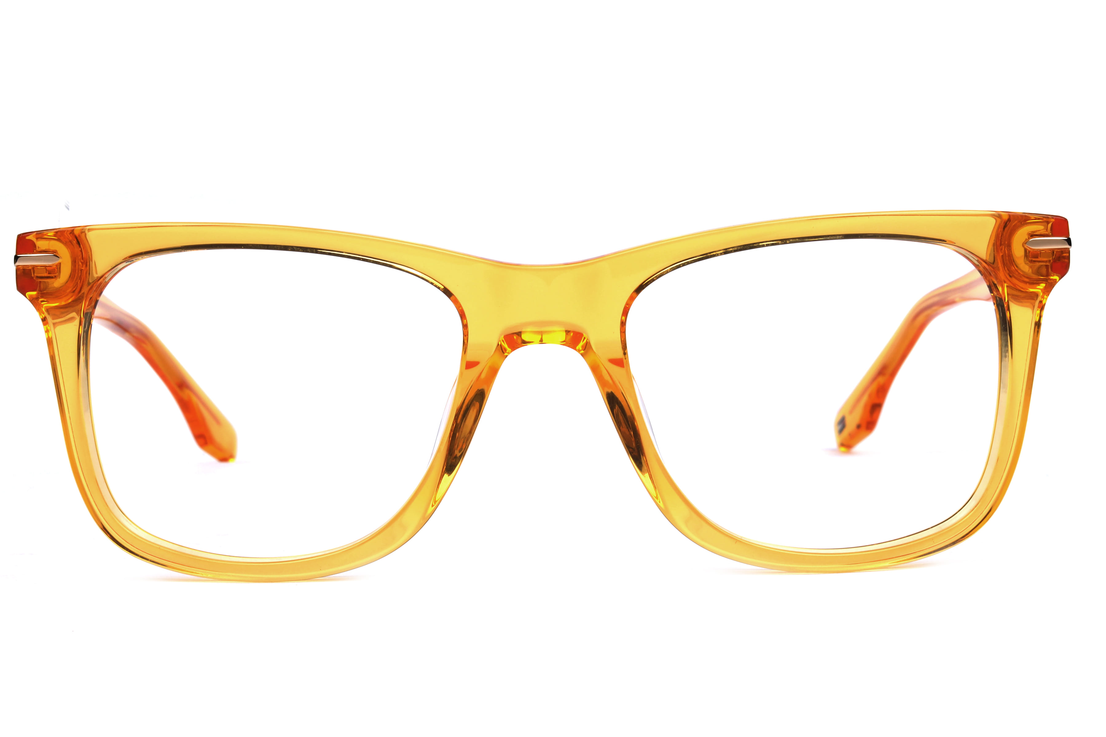 Tommy Hilfiger TH6344 Frame Transparent Yellow Male Full She — Transparent Yellow frame