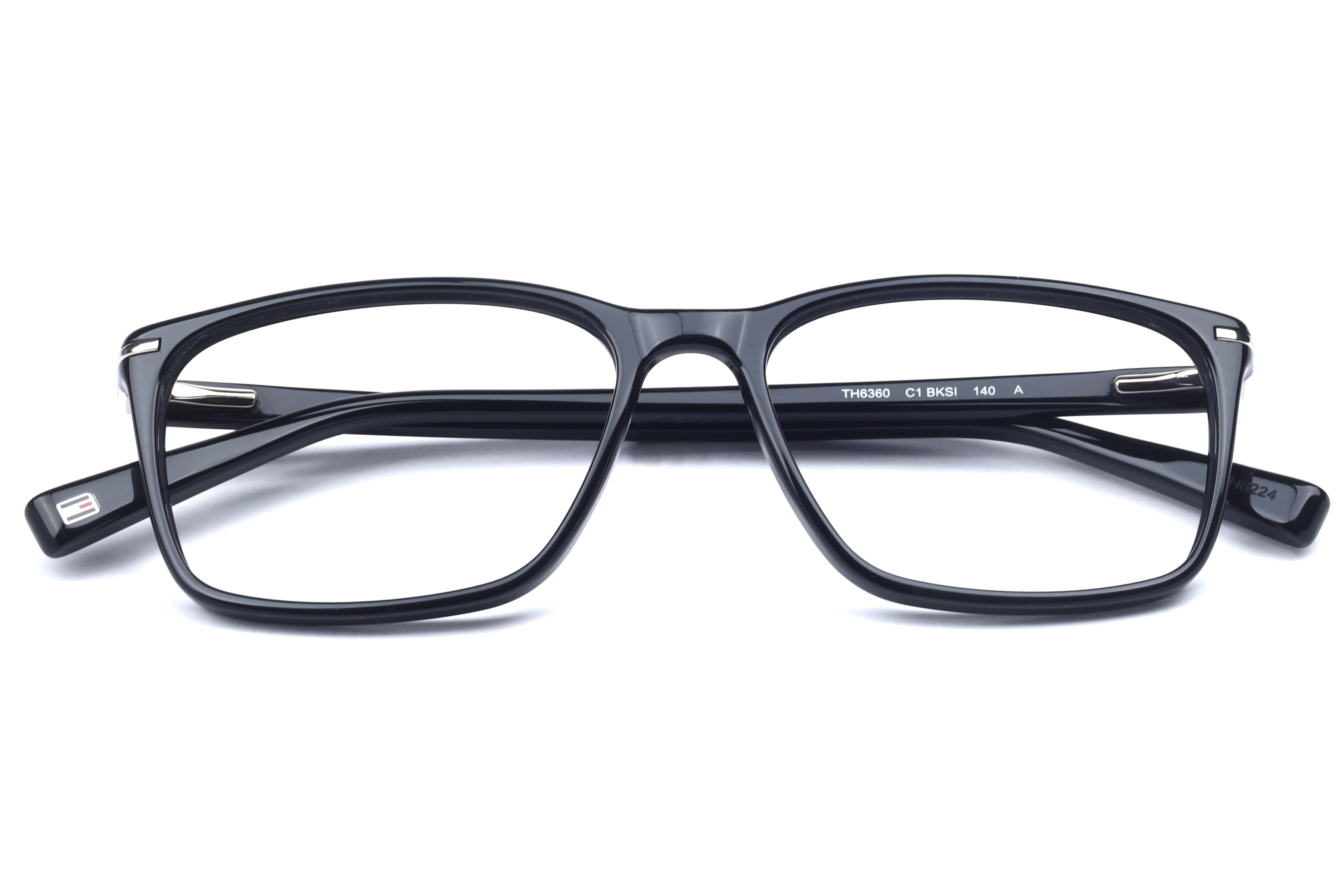 Tommy Hilfiger TH6360 Frame Black Unisex Full Shell Frame — Black frame — view 3