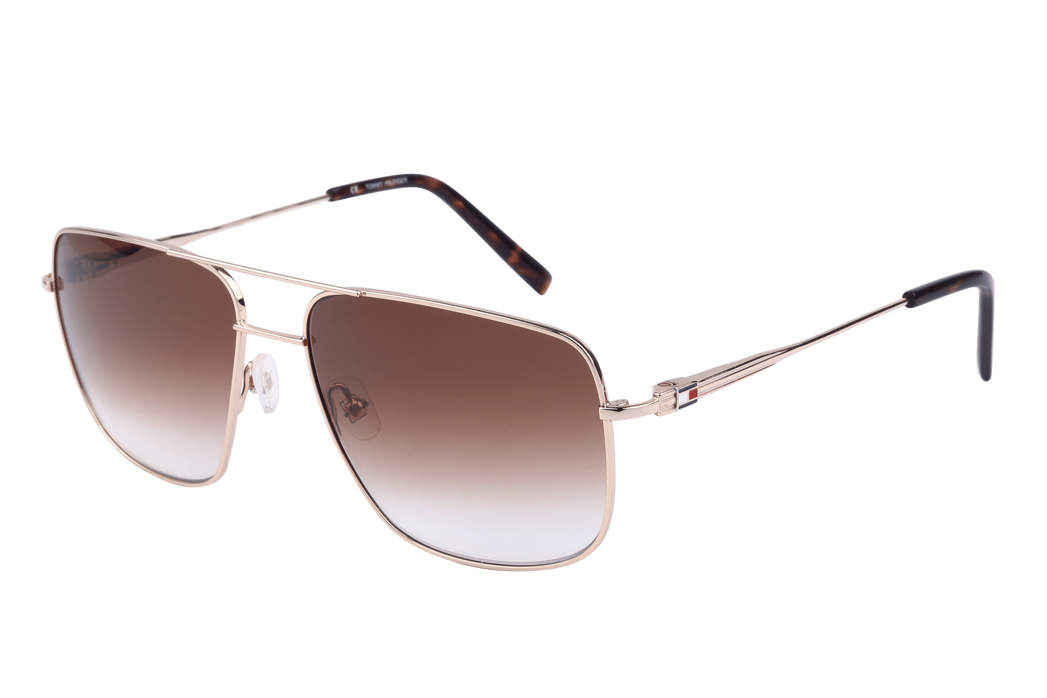Tommy Hilfiger TH9730 Sunglass Gold Male Full Metal — Gold frame