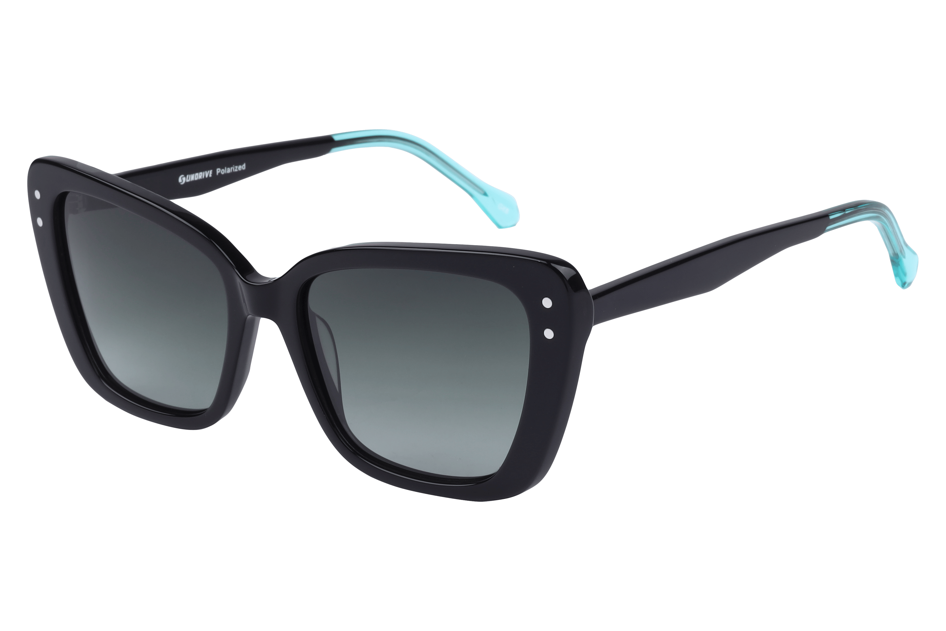 Inspira VS6514 Sunglass Black Female Full Shell — Black frame