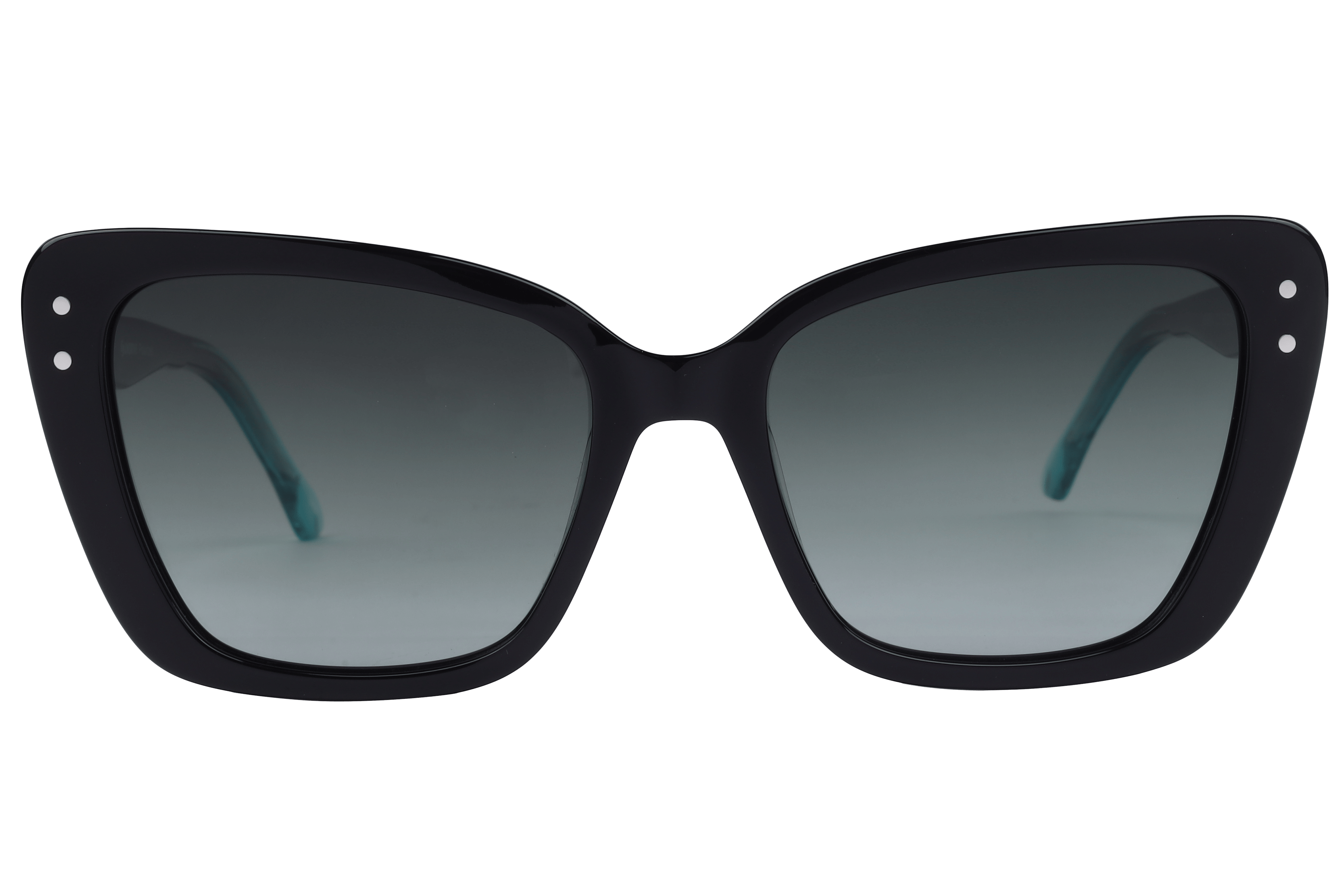 Inspira VS6514 Sunglass Black Female Full Shell Sunglass — Black frame — view 2