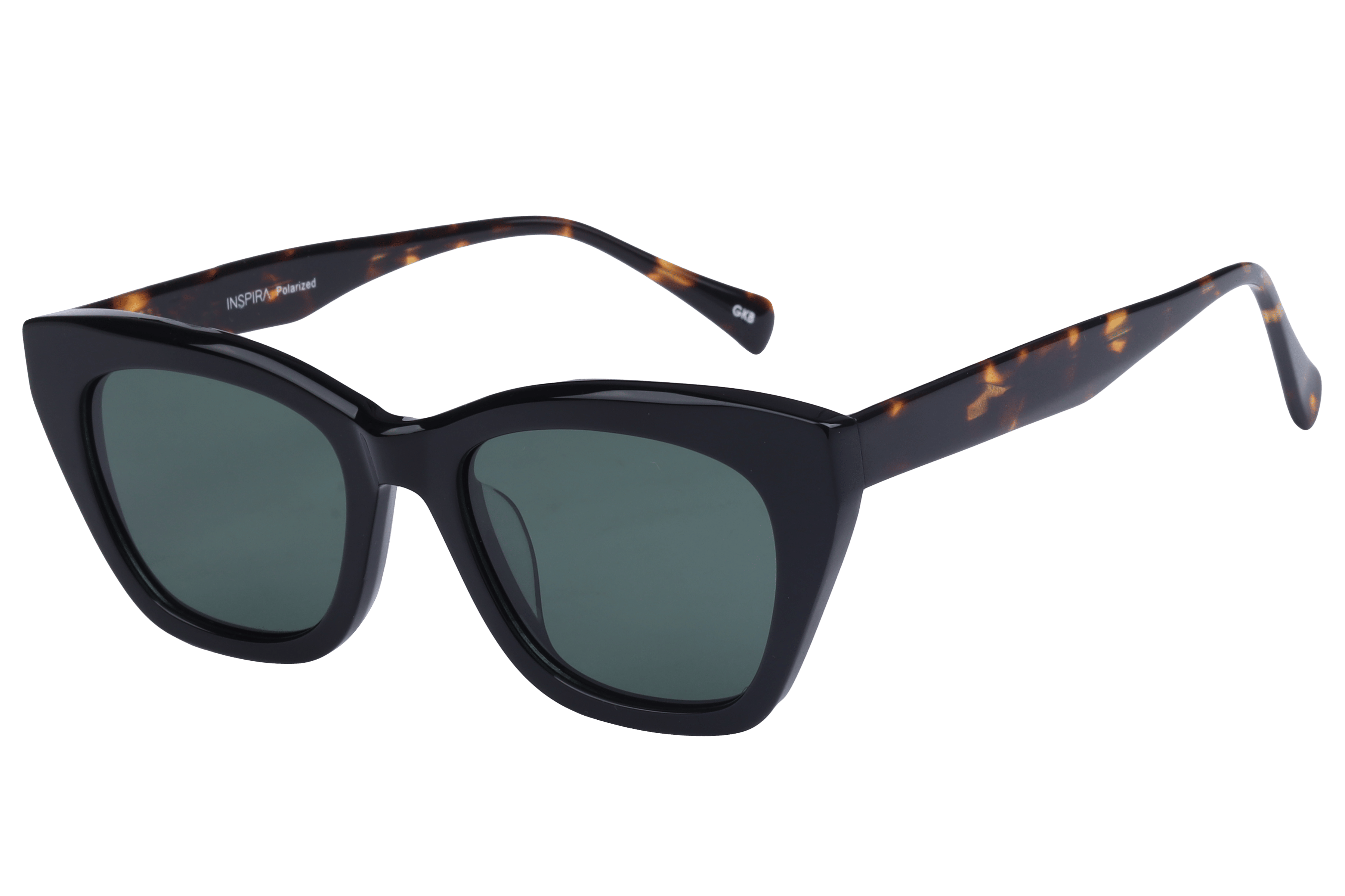 Inspira VS6532 Sunglass Black Female Full Shell — Black frame