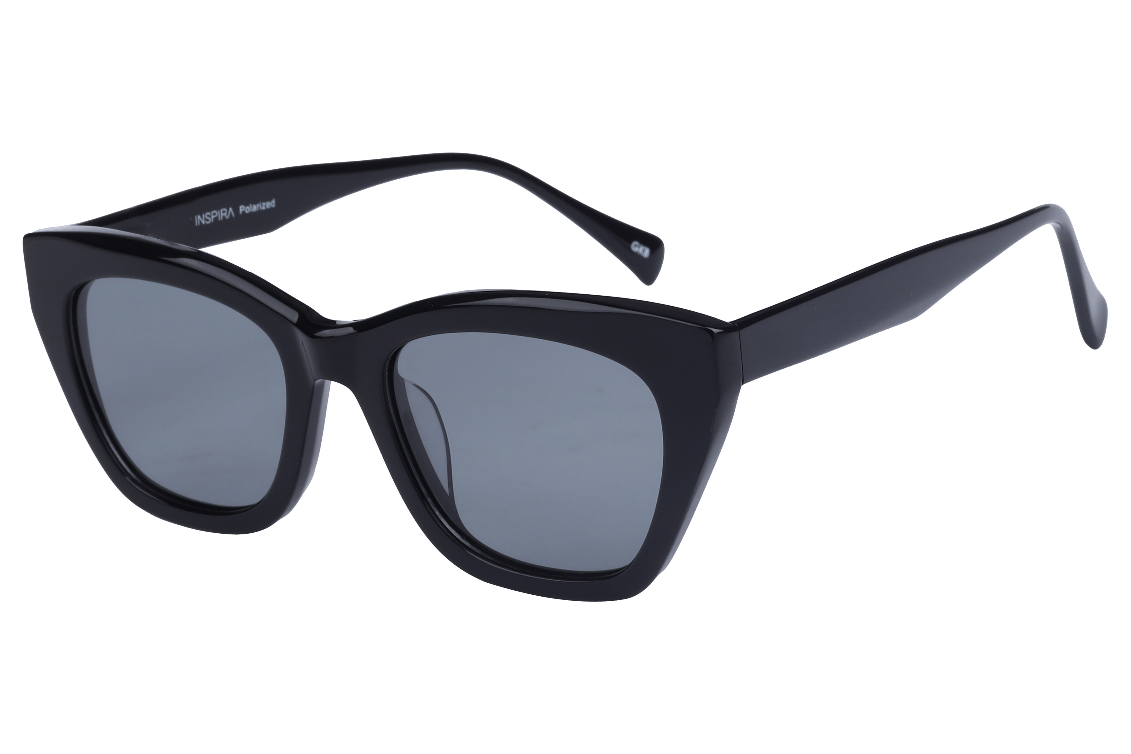 Inspira VS6532 Sunglass Black Female Full Shell — Black frame