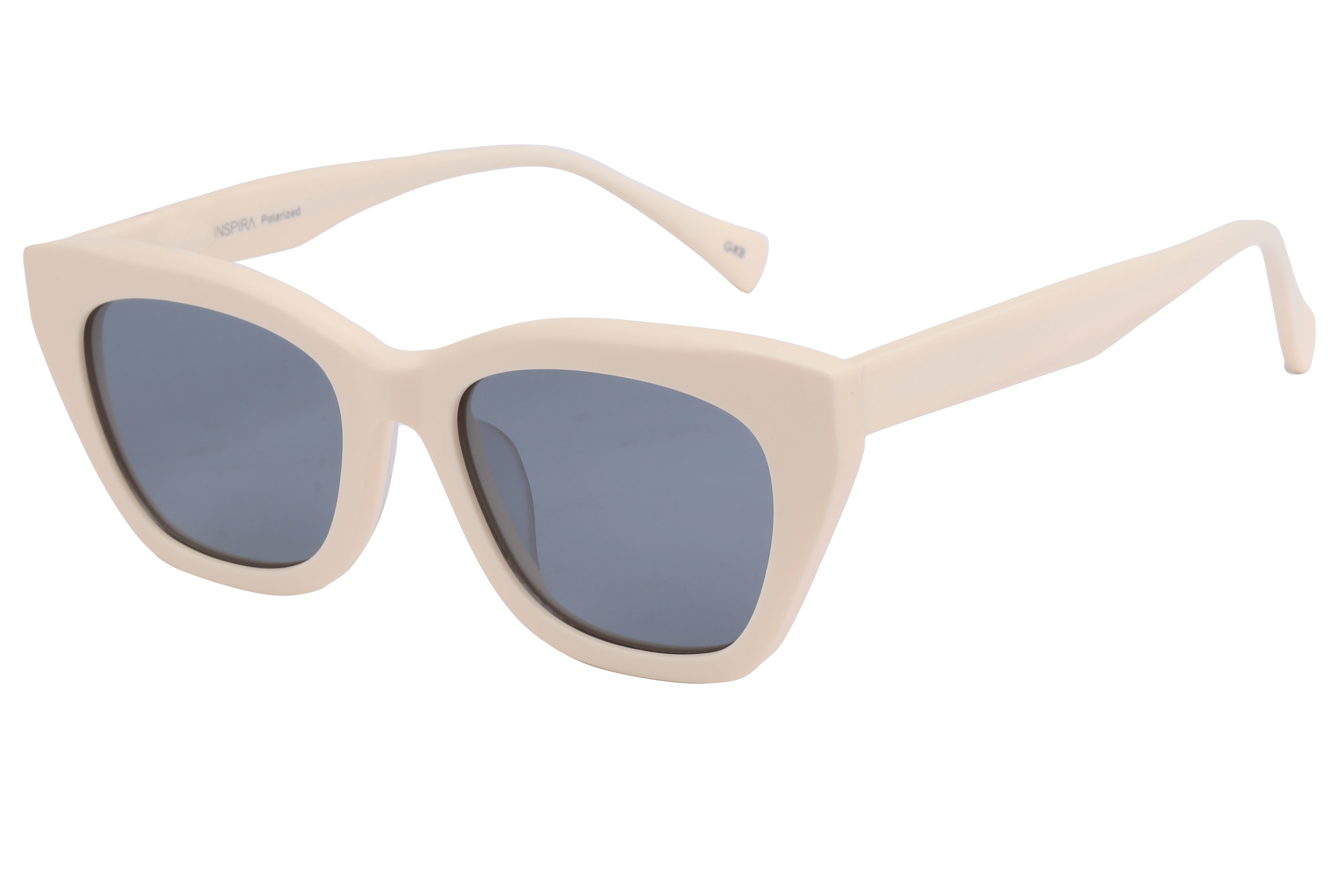 Inspira VS6532 Sunglass Beige Female Full Shell — Beige frame