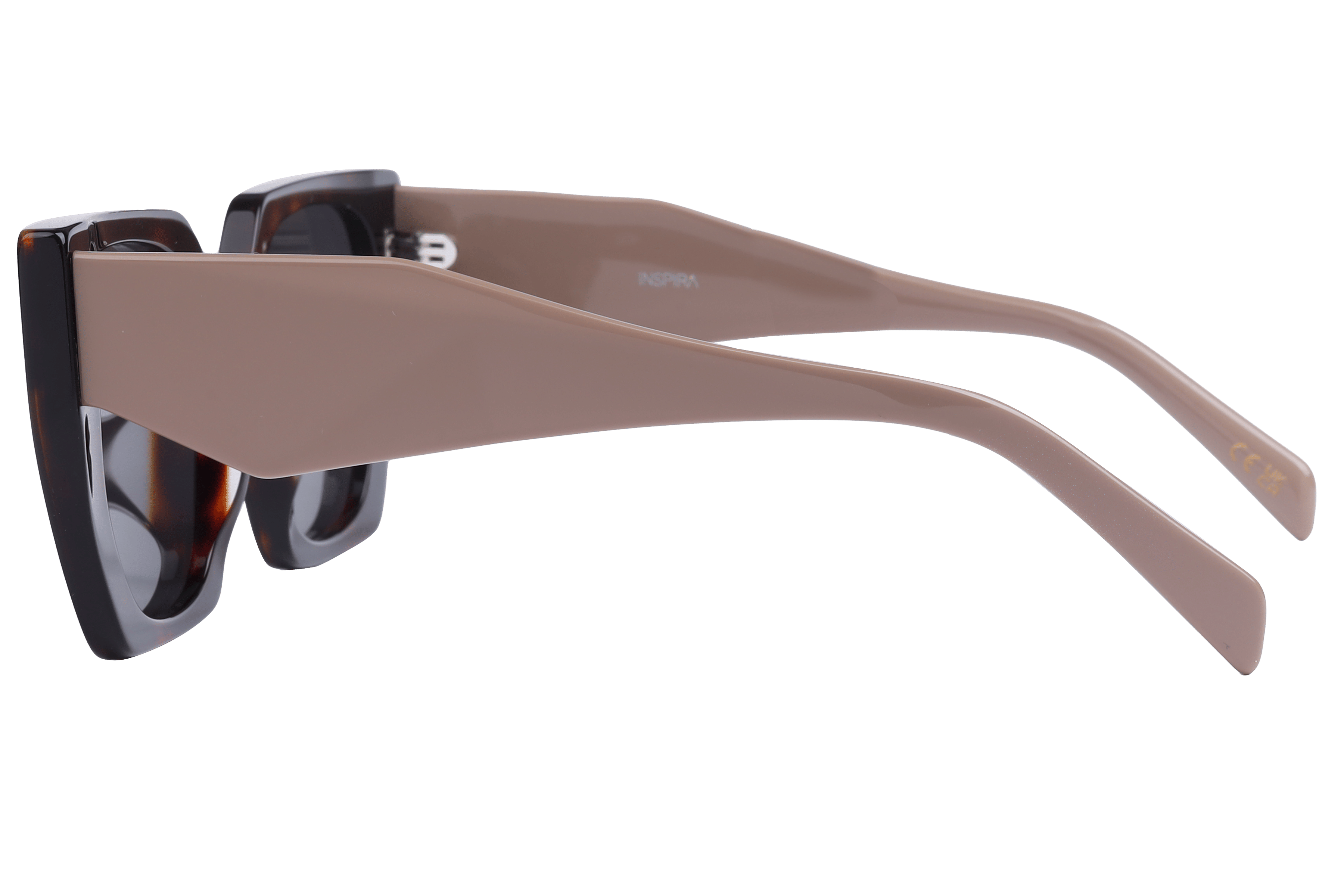 Inspira AT8685 Sunglass Havana Female Full Shell Sunglass — Havana frame — view 3