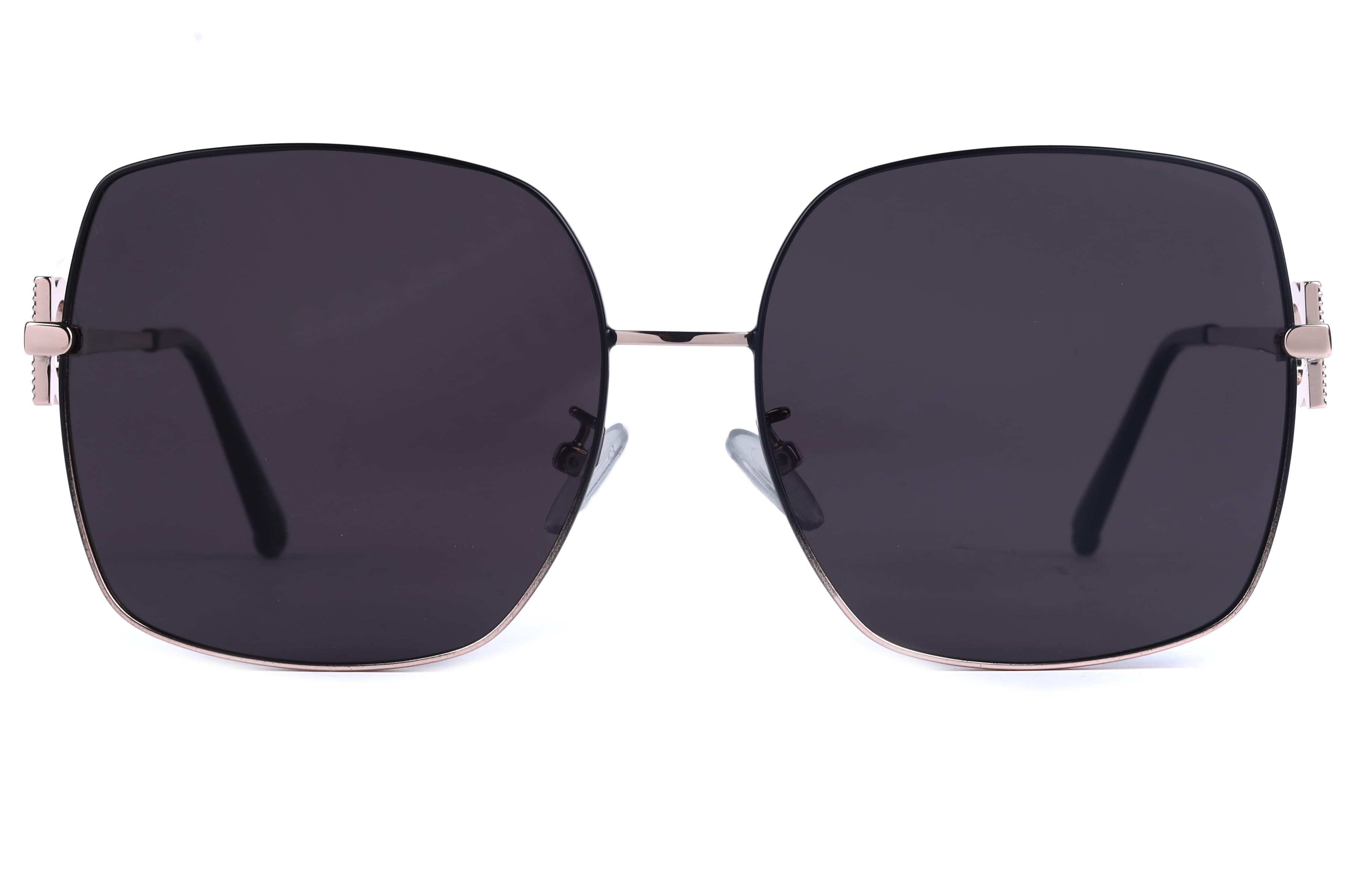 Inspira PJ1535 Sunglass Matt Black Female Full Metal — Matt Black frame