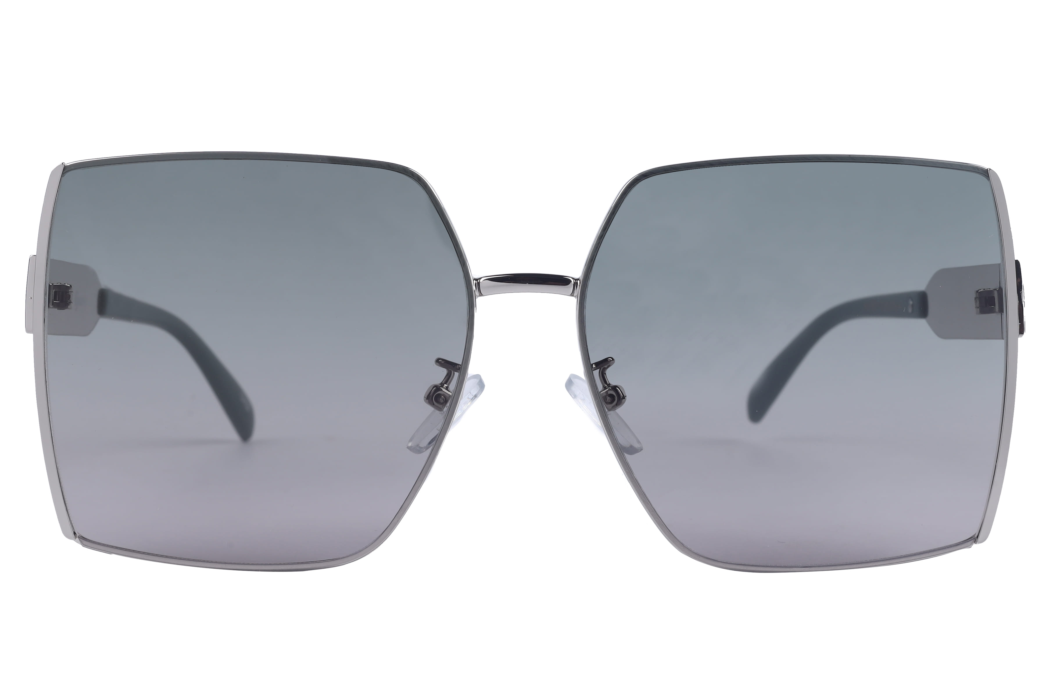 Inspira NJ1931 Sunglass Silver Female Full Metal — Silver frame