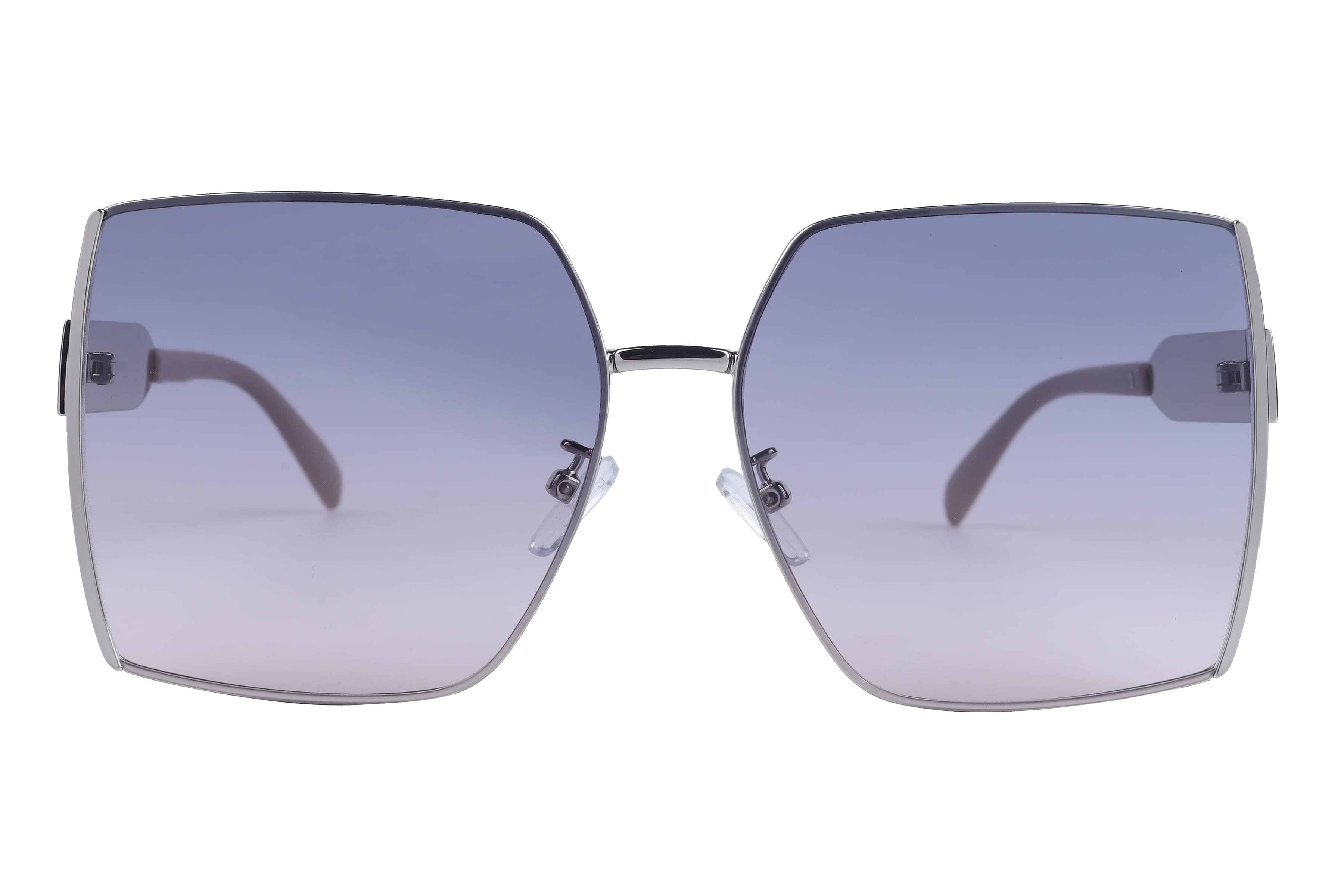 Inspira NJ1931 Sunglass Silver Female Full Metal — Silver frame