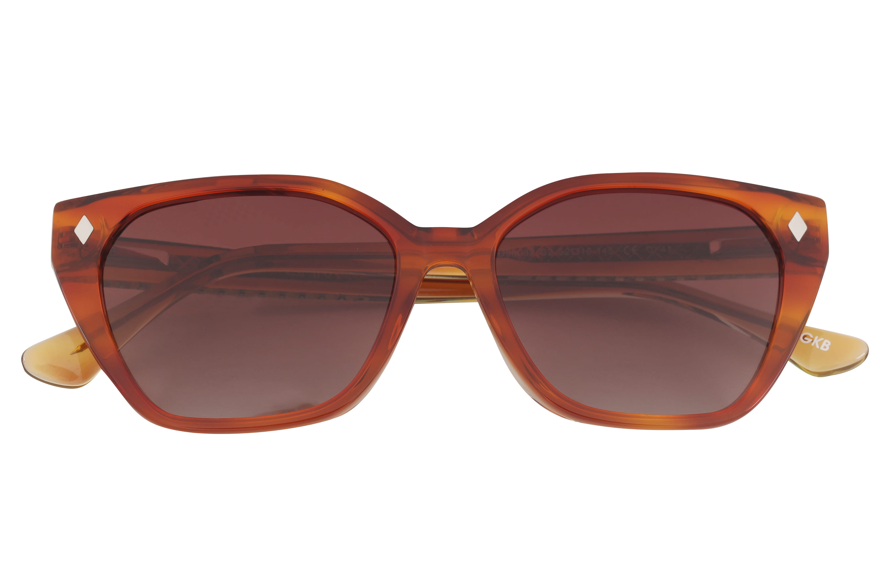Inspira TD96032 Sunglass Havana Female Full Shell Sunglass — Havana frame — view 4
