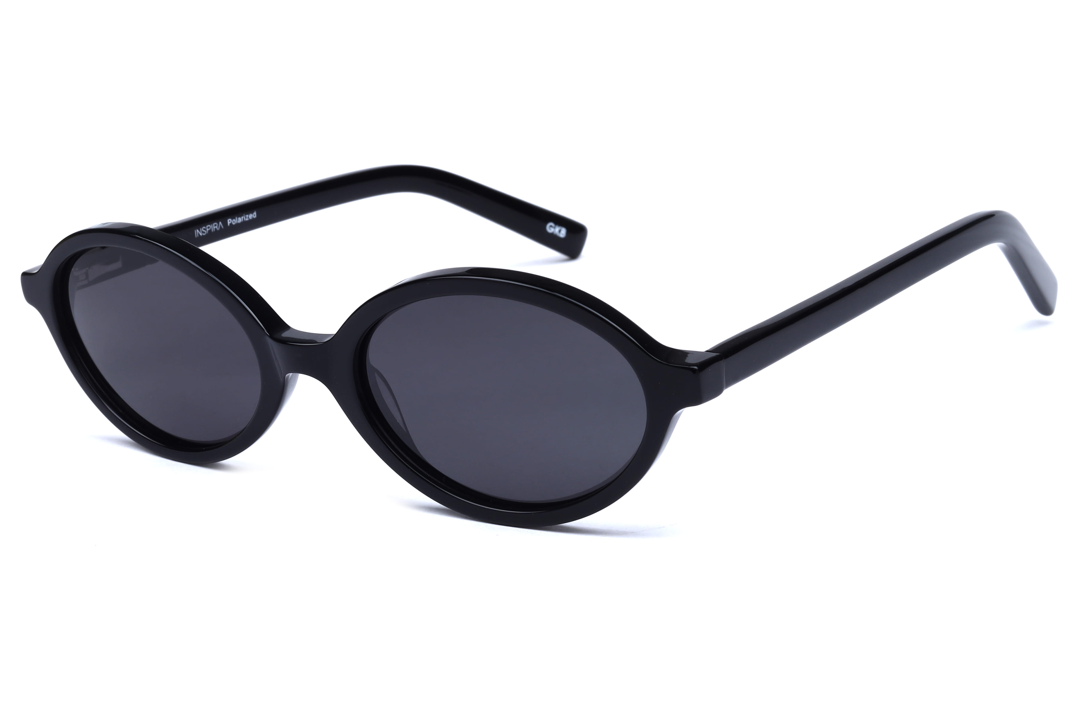 Inspira MT001 Sunglass Black Female Full Shell Sunglass — Black frame — view 2