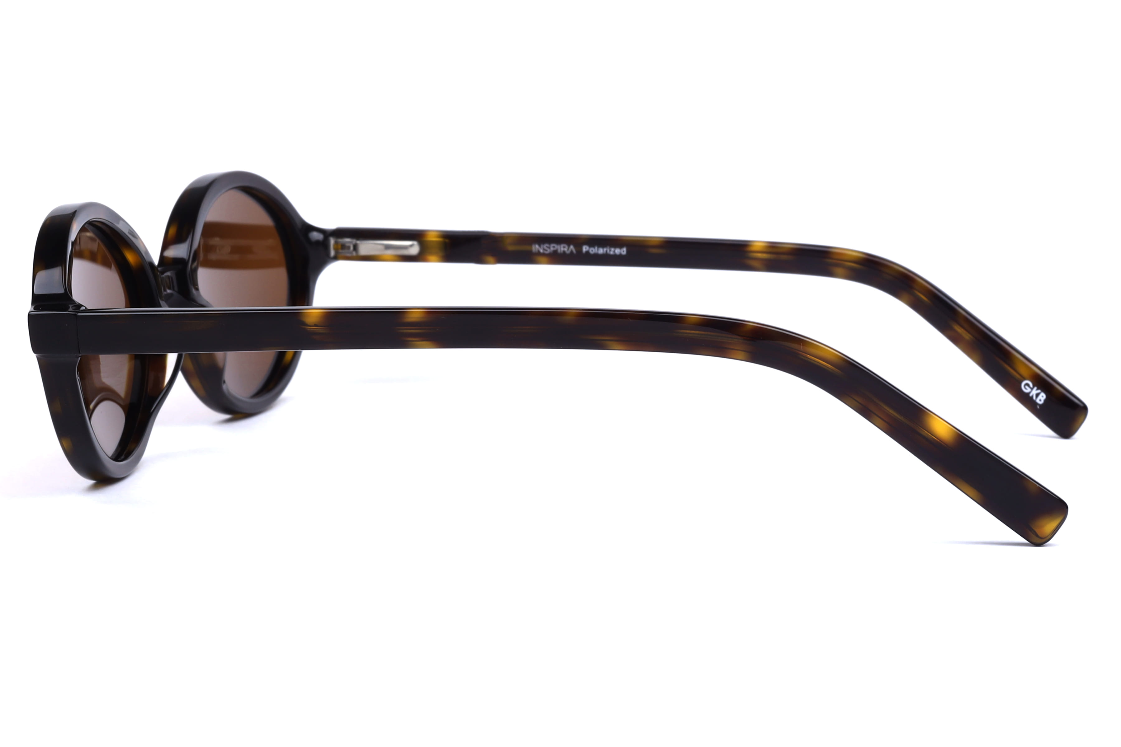 Inspira MT001 Sunglass Havana Female Full Shell Sunglass — Havana frame — view 4