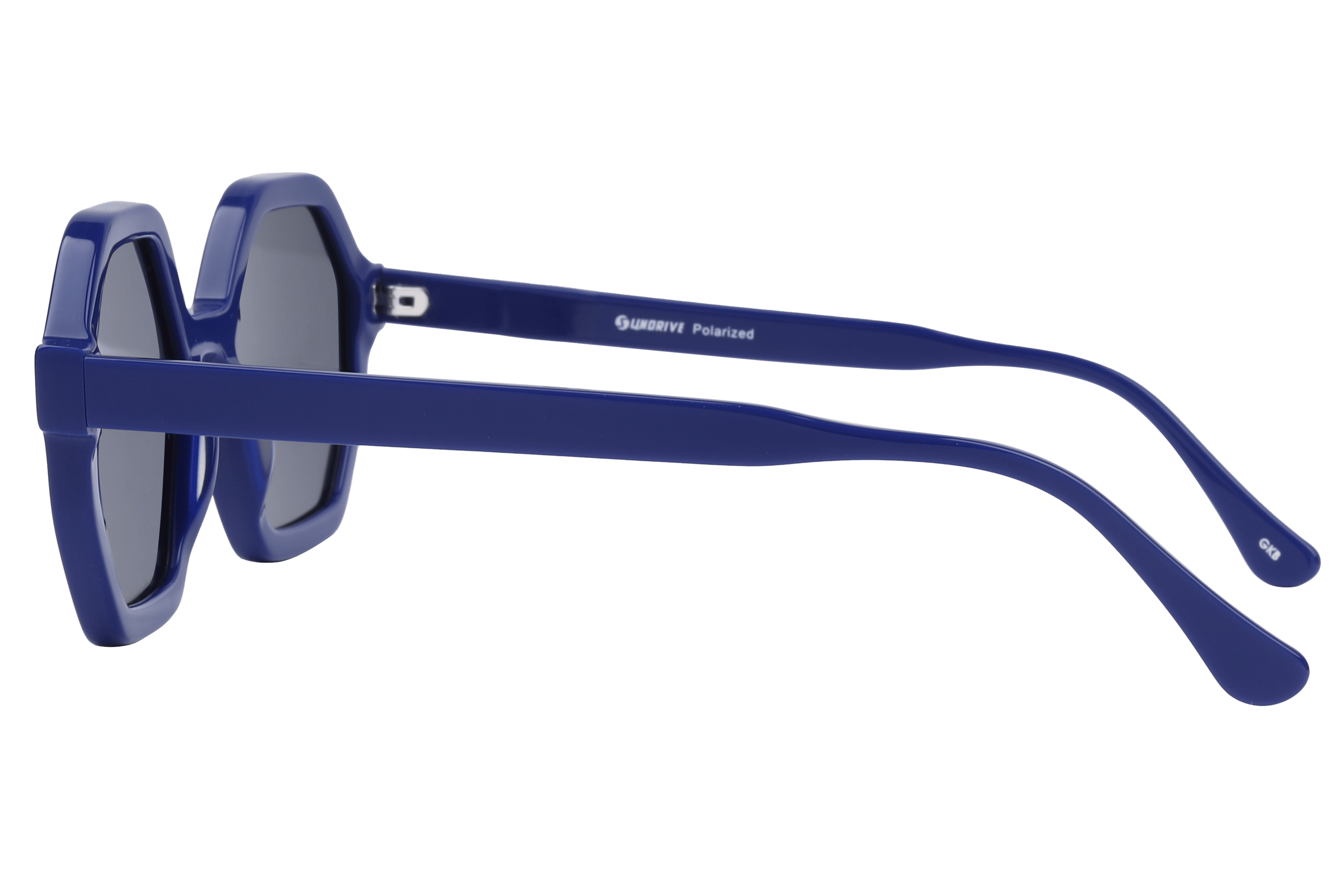 Inspira VS6506 Sunglass Blue Female Full Shell Sunglass — Blue frame — view 3
