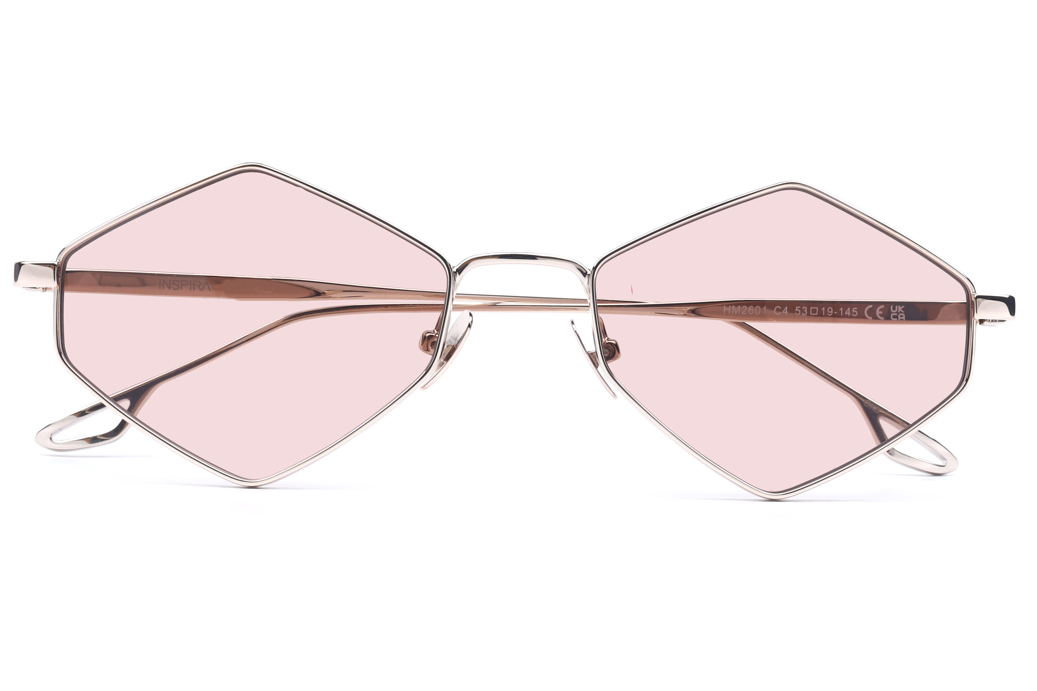 INSPIRA HM2601 C4 Sunglass — Gold frame — view 4