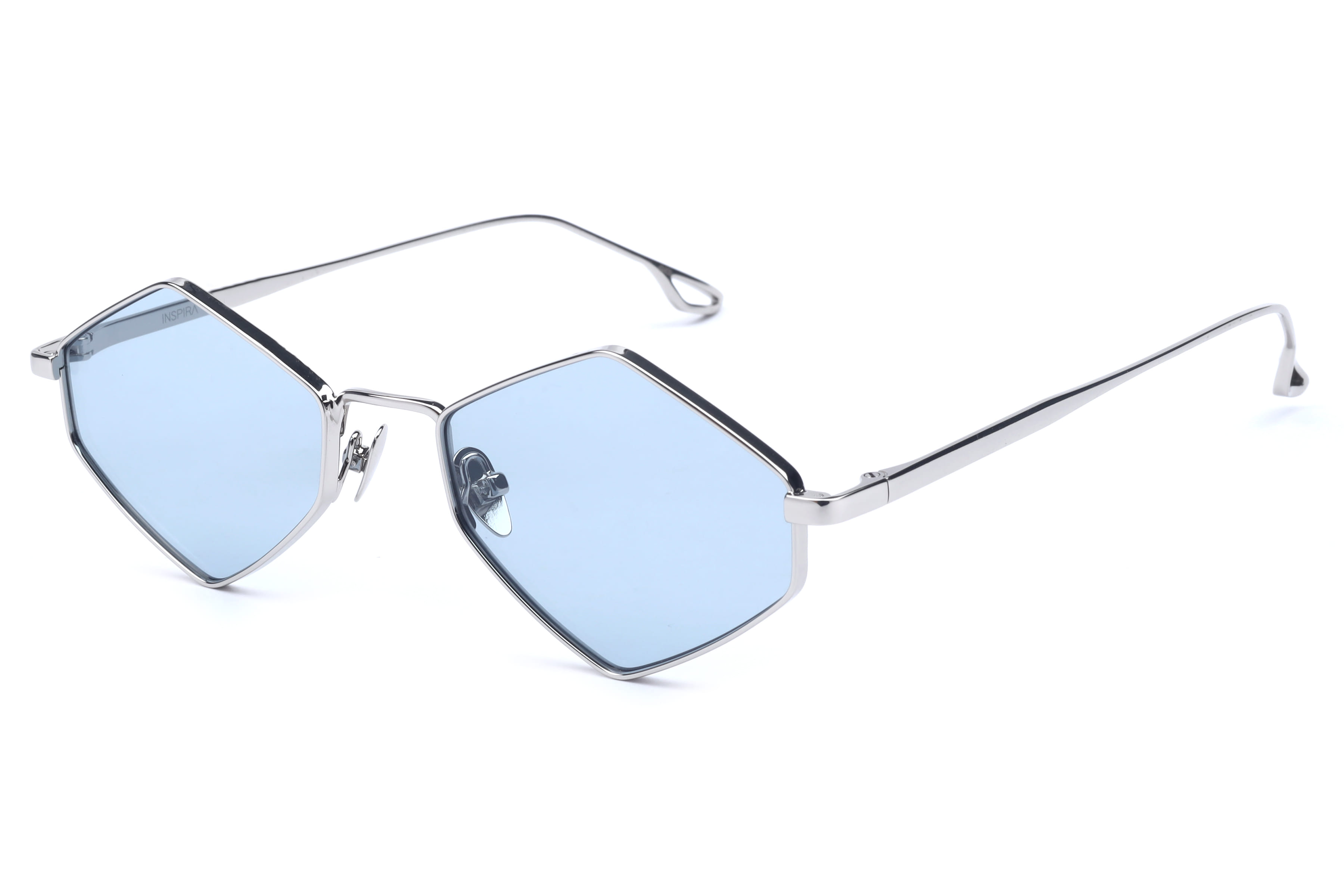 INSPIRA HM2601 C5 Sunglass — Silver frame — view 1