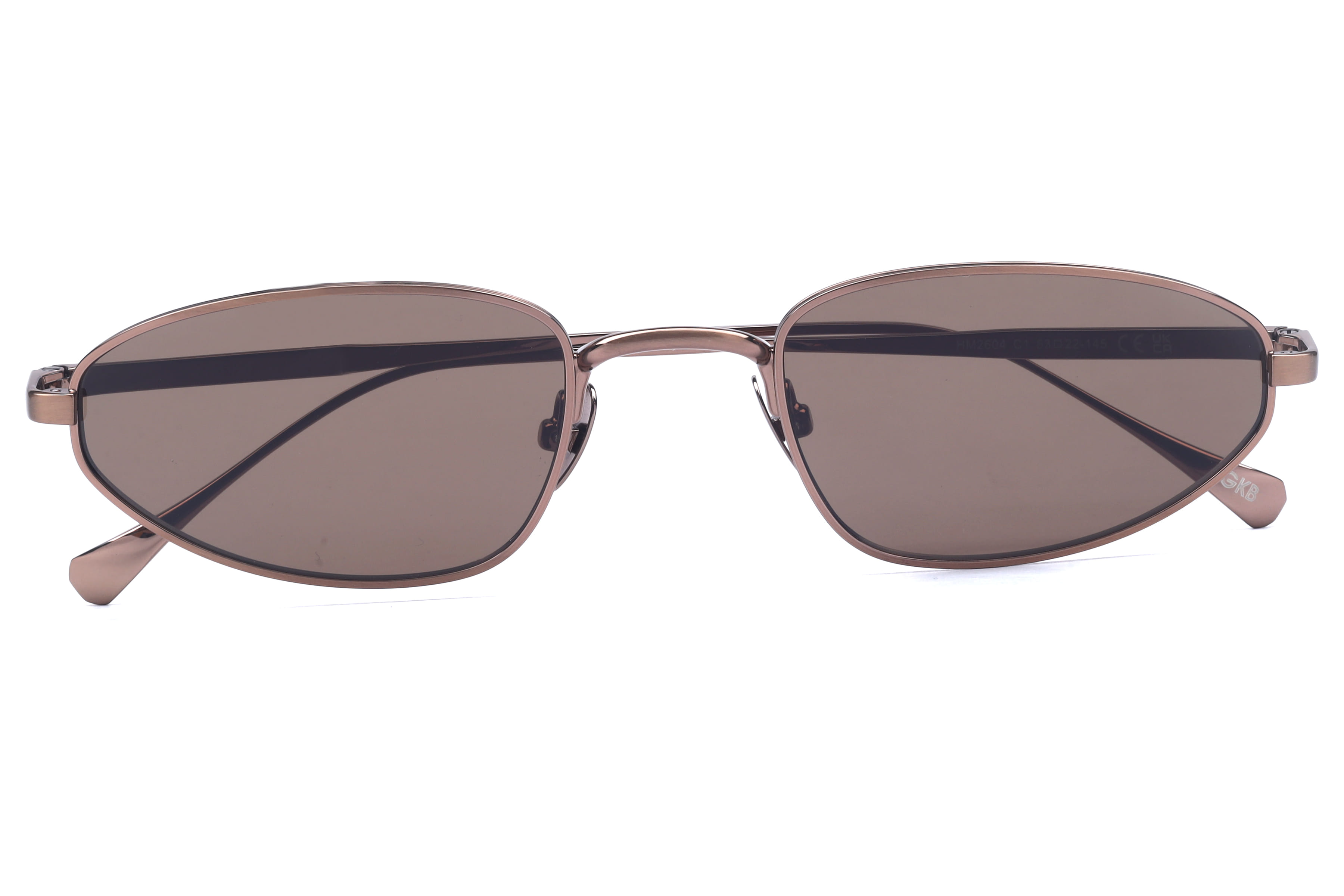 INSPIRA HM2604 C1 Sunglass — Brown frame — view 3