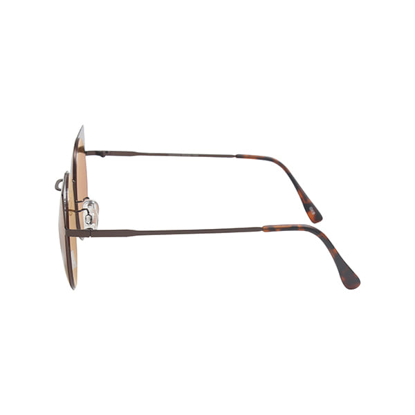 Inspira S1517R Sunglass Brown Female Full Metal Sunglass — view 3