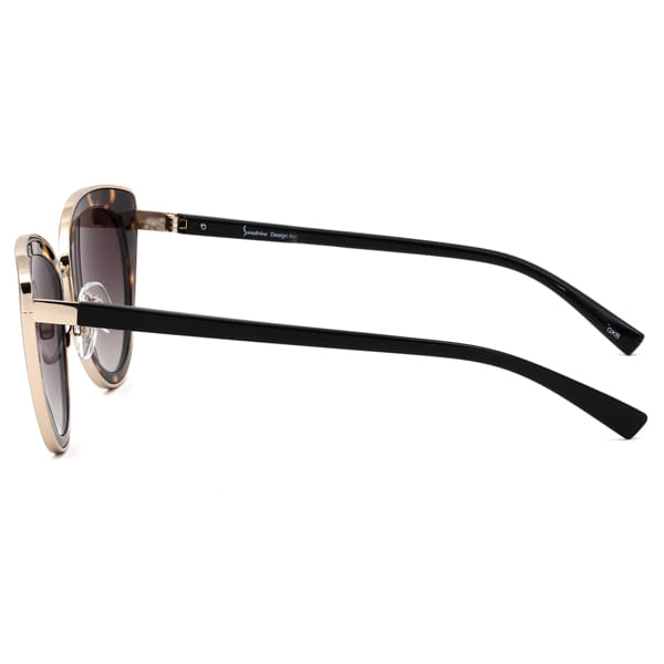 Inspira 1218C Sunglass Tortoise Female Full Shell Sunglass — view 4