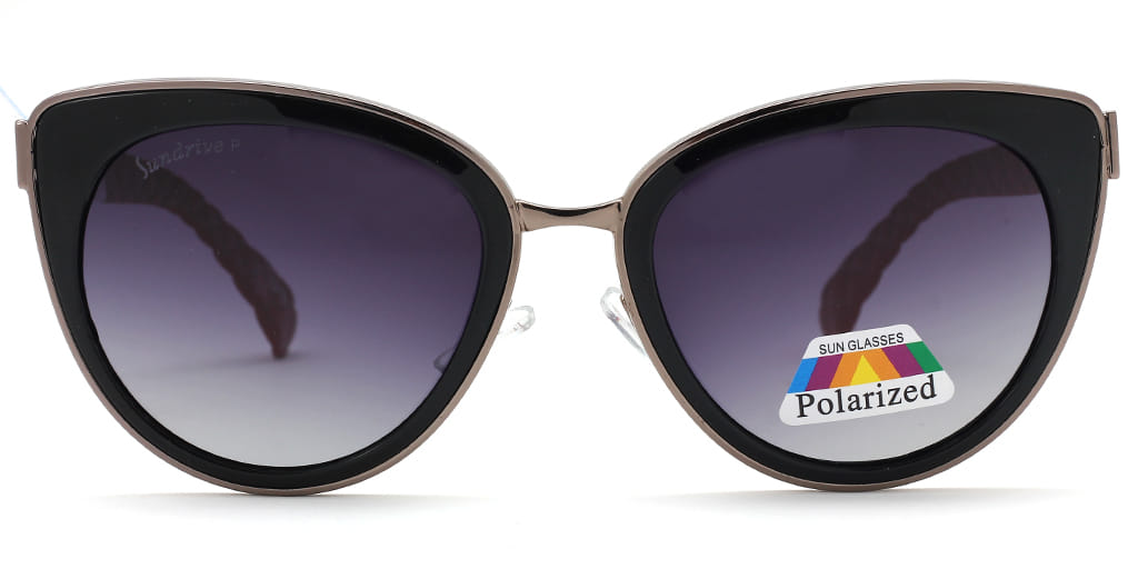 Inspira 1518D Sunglass Gun Metal Female Full Shell — Gun Metal frame