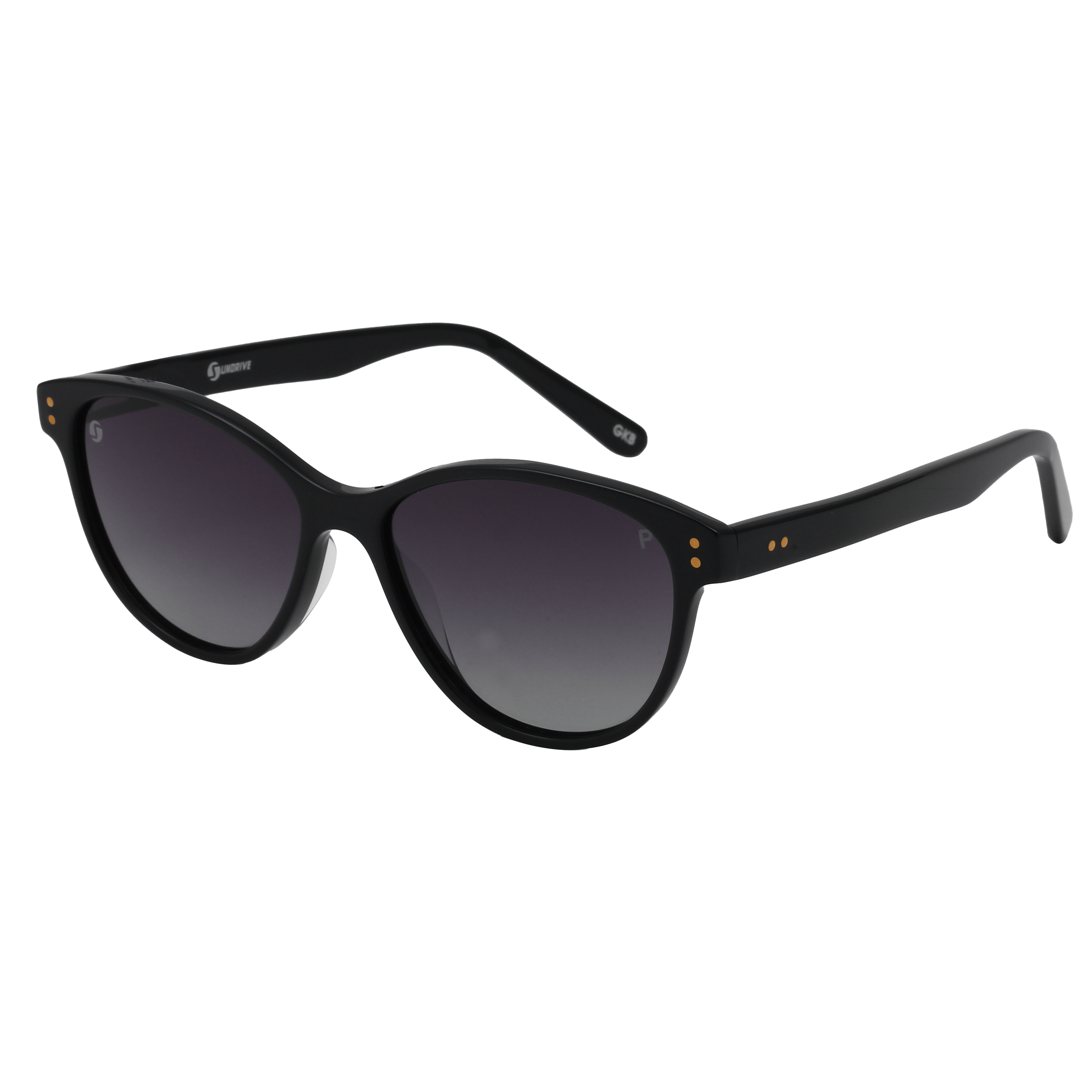 Inspira 2216 Sunglass Black Female Full Shell — Black frame