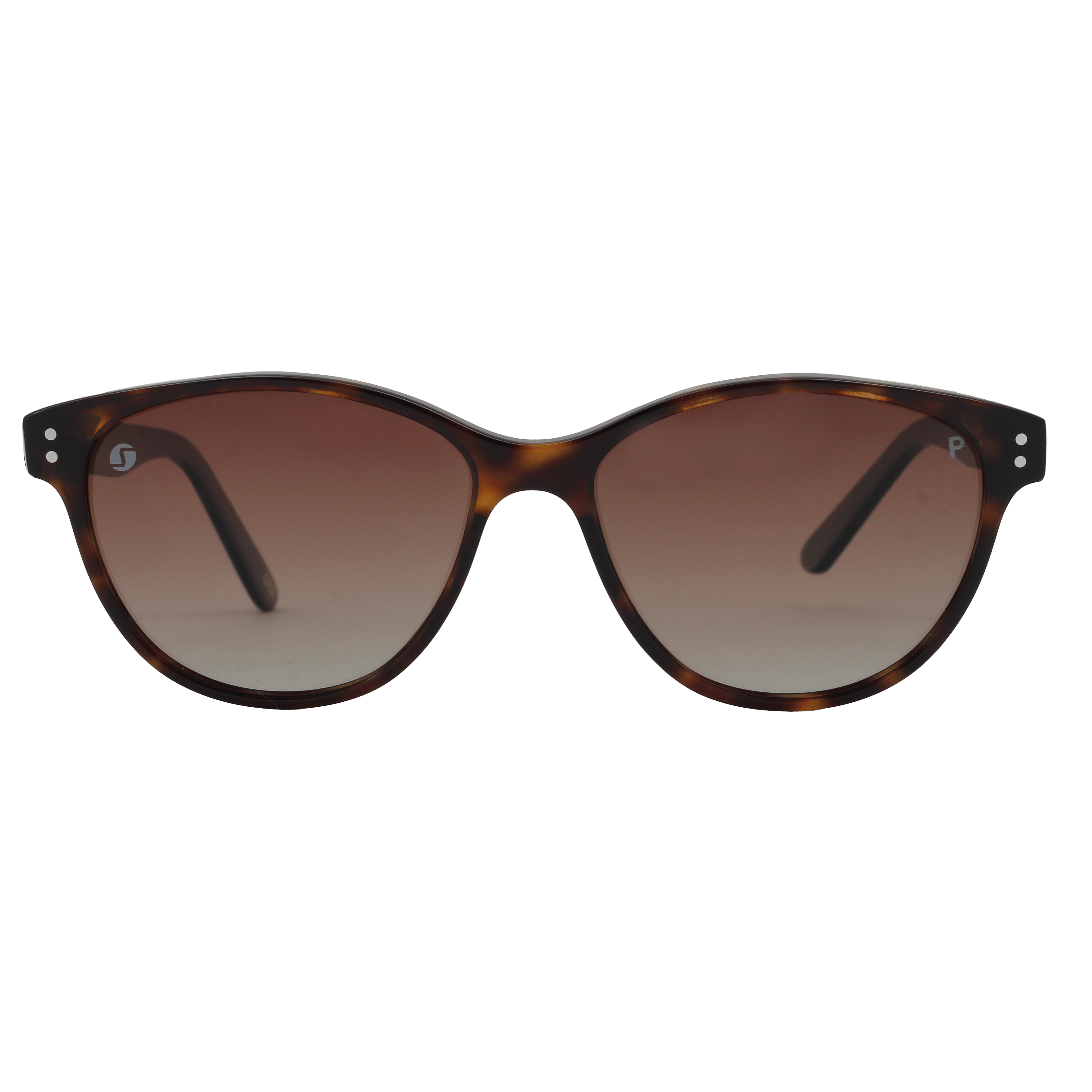 Inspira 2216 Sunglass Tortoise Female Full Shell — Black frame