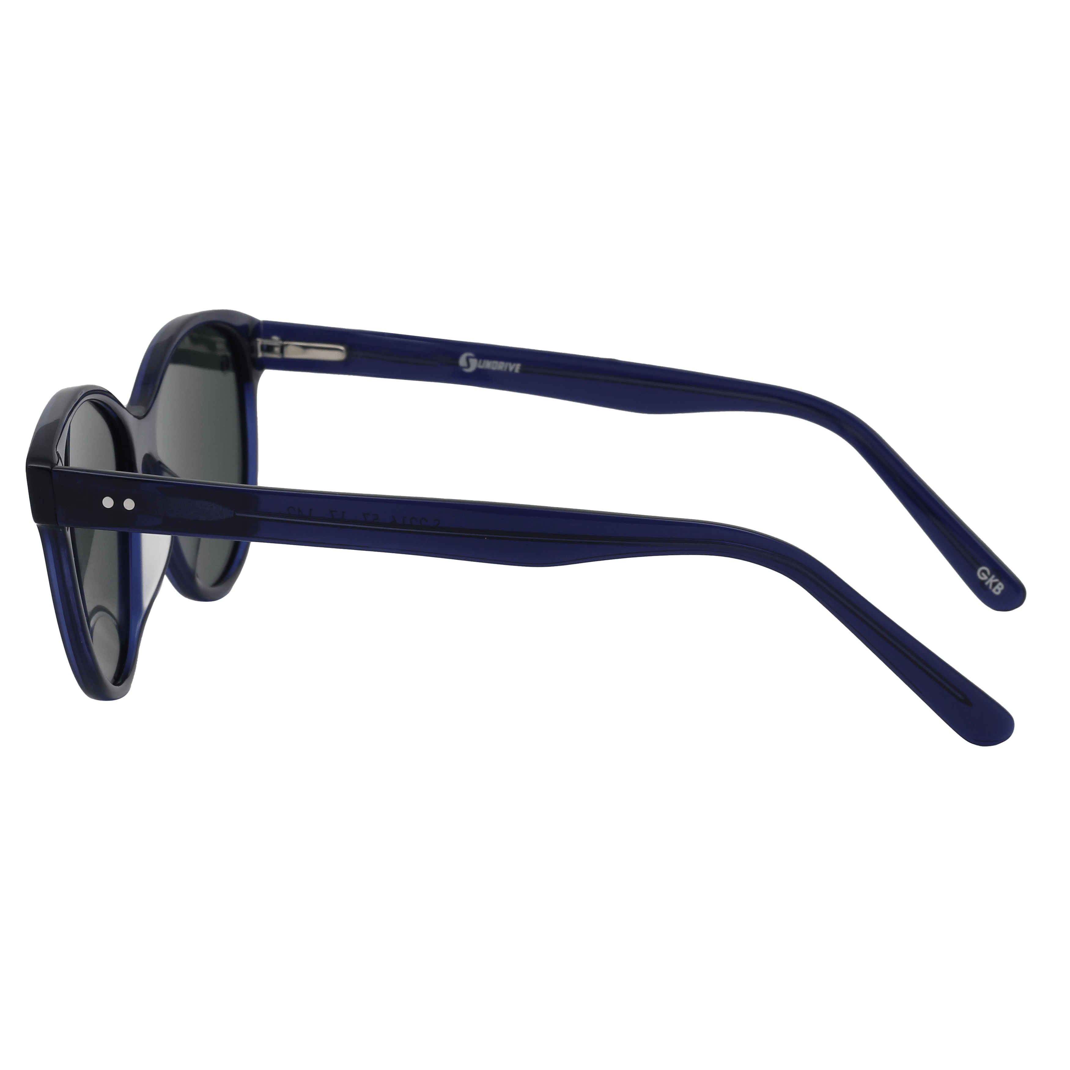 Inspira 2216 Sunglass Blue Female Full Shell Sunglass — view 3