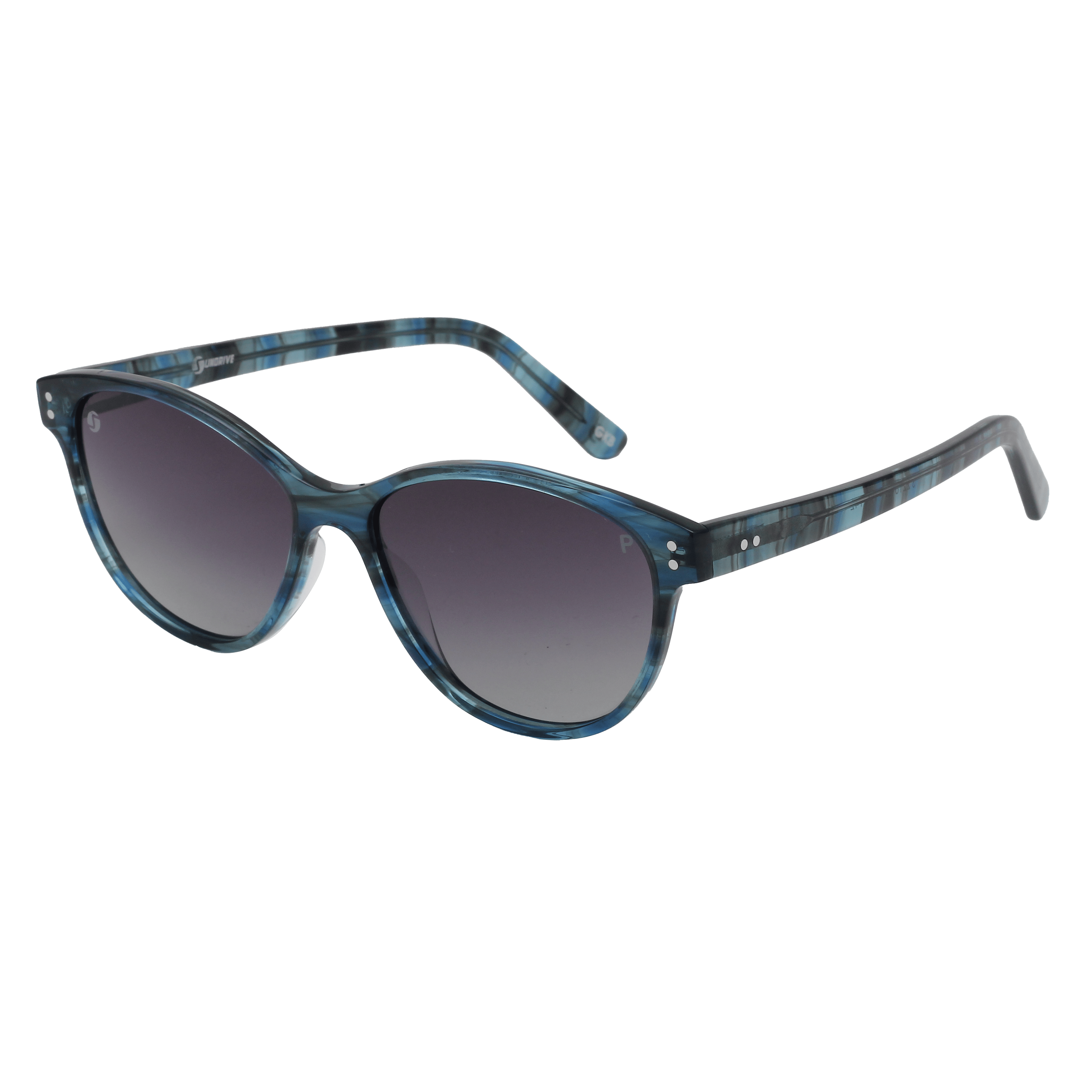 Inspira 2216 Sunglass Blue Female Full Shell — Blue frame