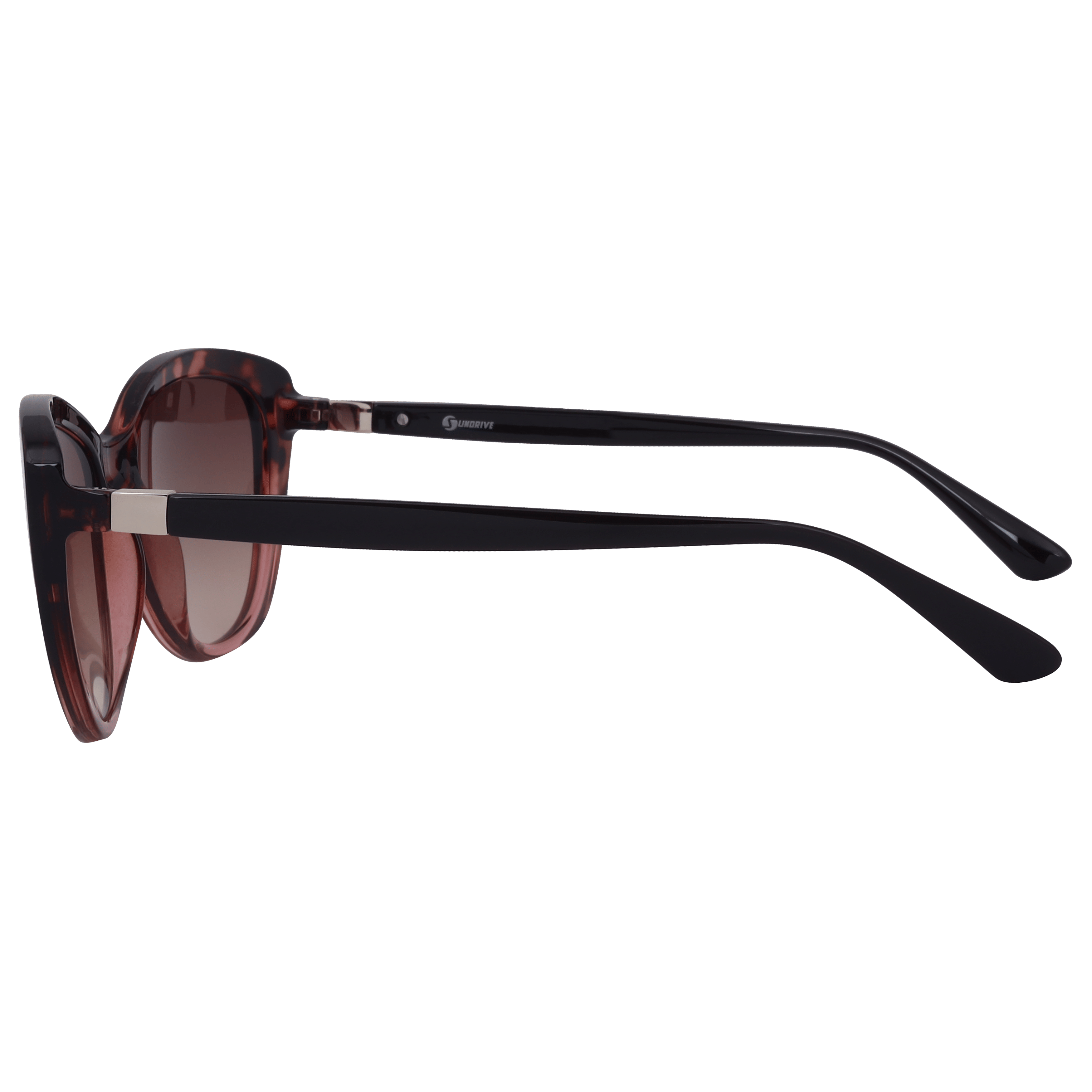 Inspira S896 Sunglass Pink Female Full Shell Sunglass — Pink frame — view 3