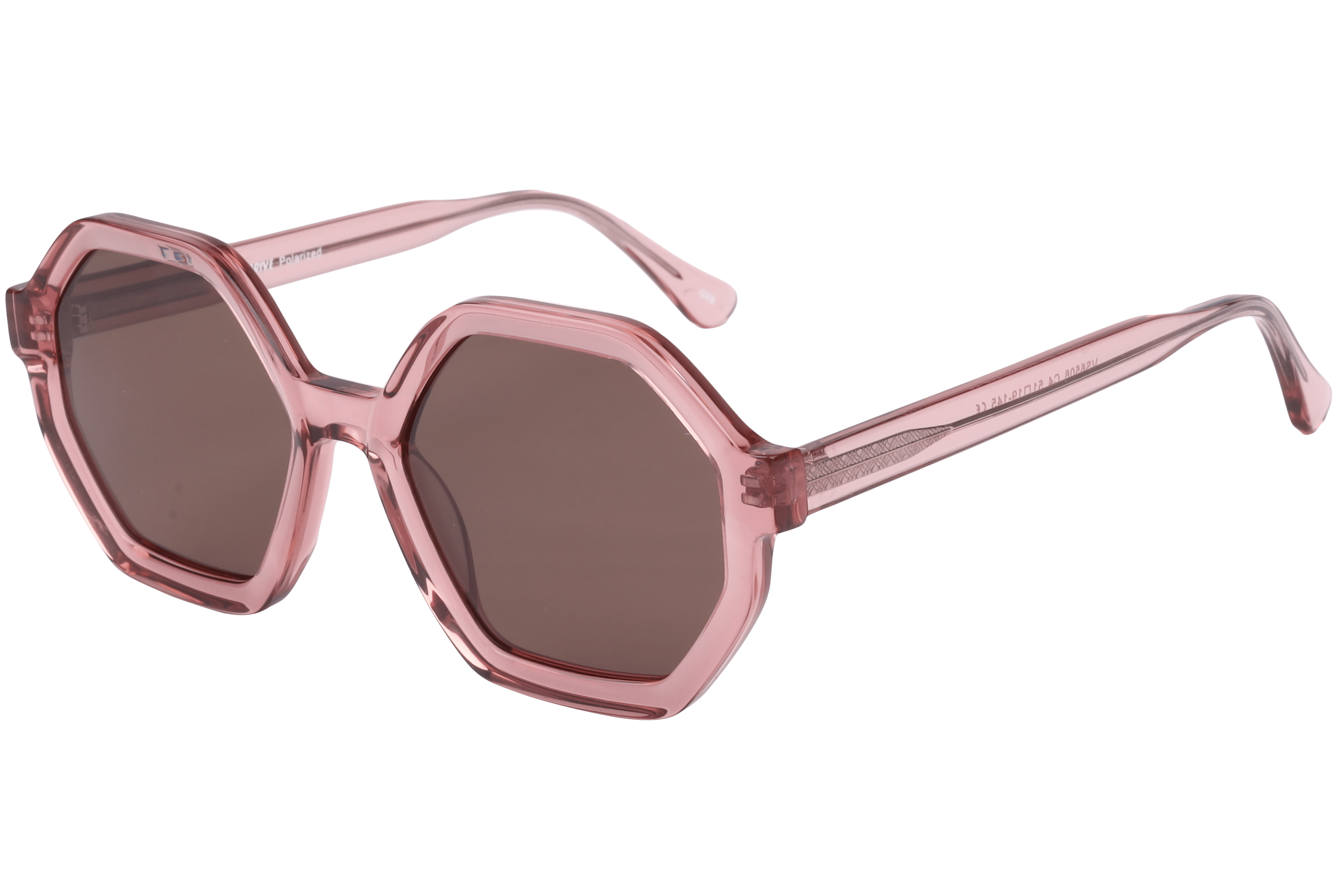 Inspira VS6506 Sunglass Transparent Pink Female Full Shell — Transparent Pink frame